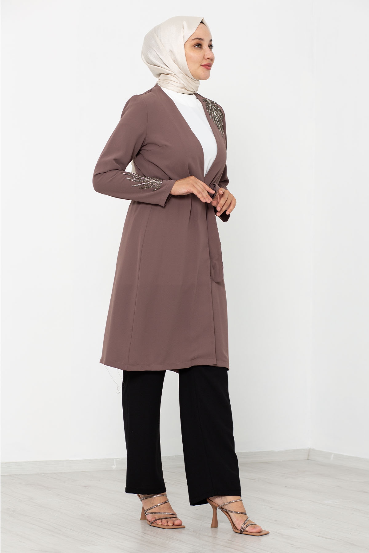 7598 şik Takim 40-48 - Kahve - 3