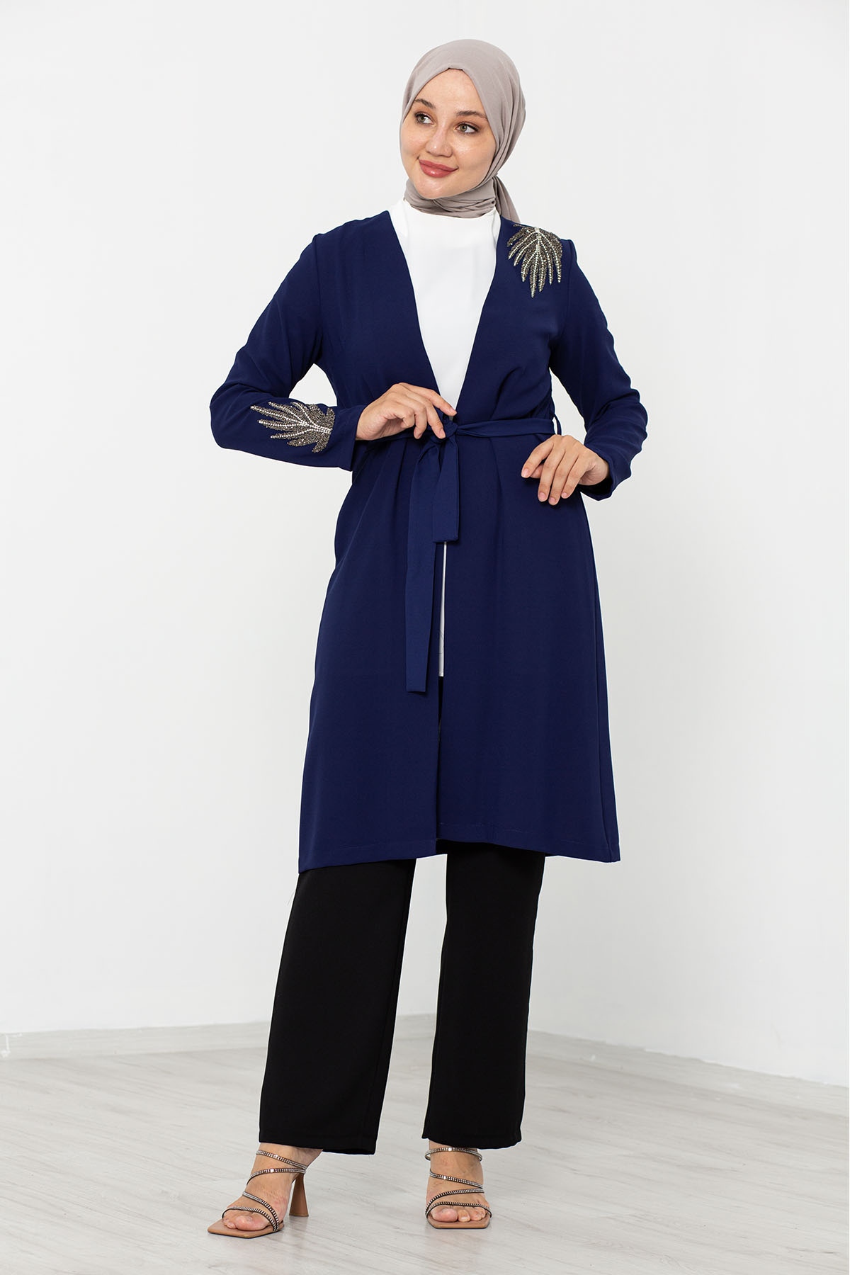 7598 şik Takim 40-48 - Lacivert - 1