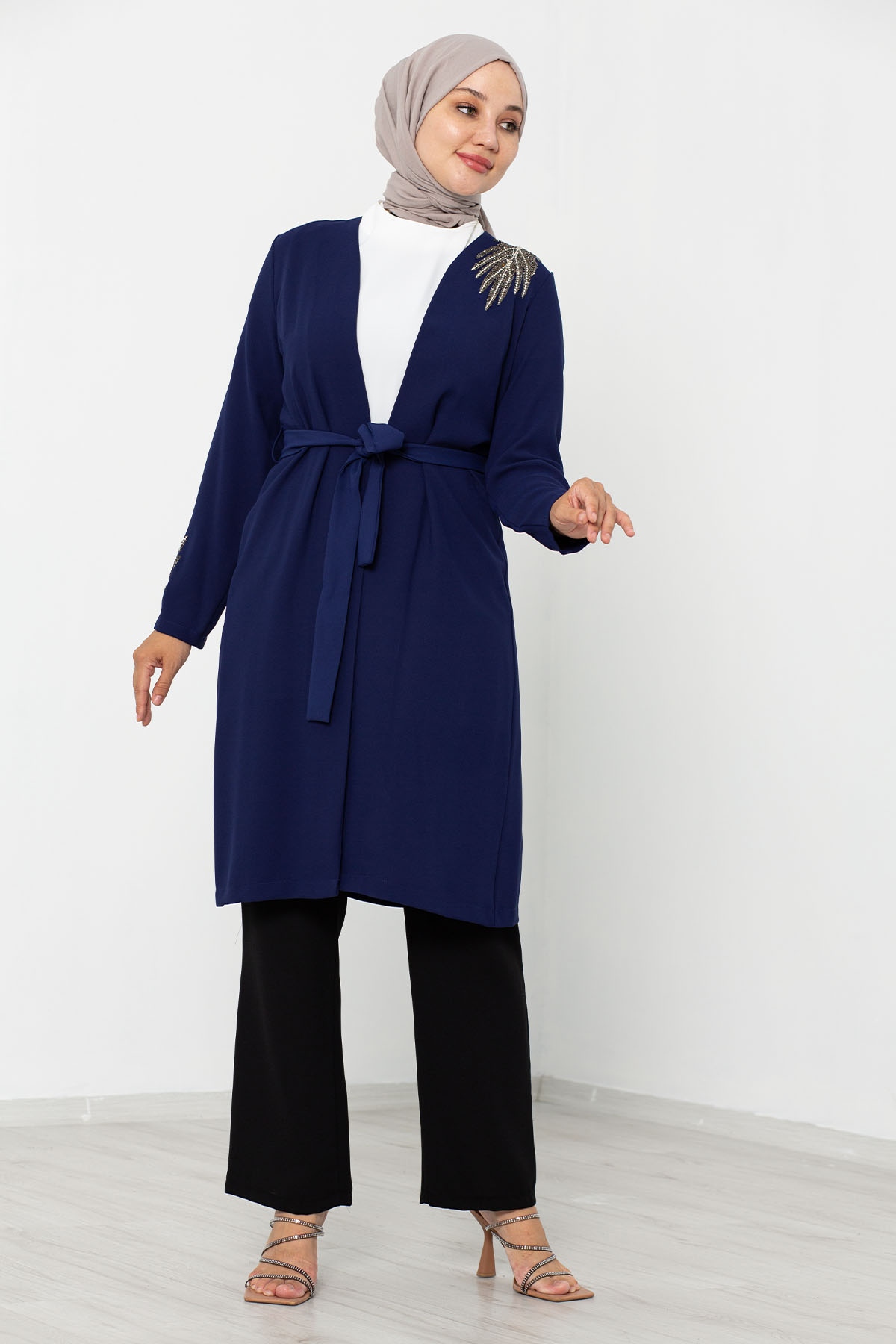 7598 şik Takim 40-48 - Lacivert - 2