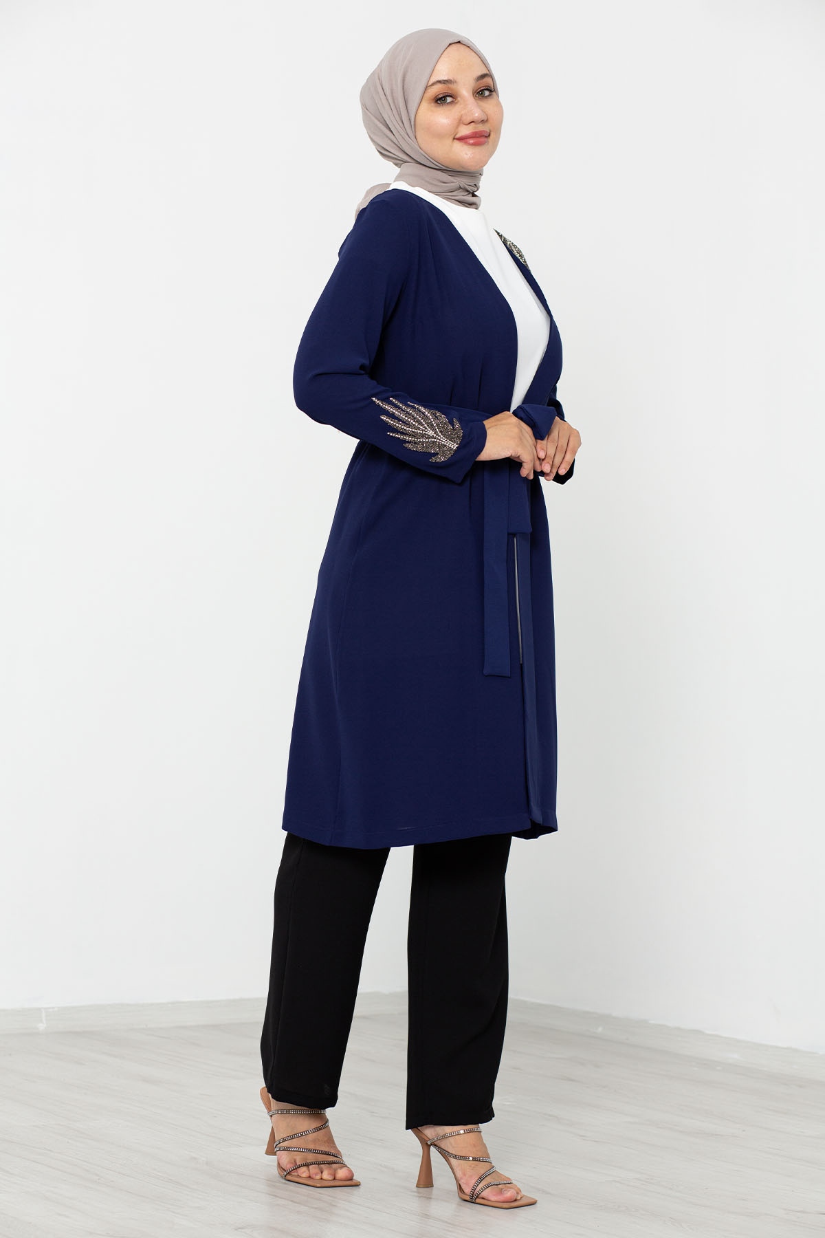 7598 şik Takim 40-48 - Lacivert - 4