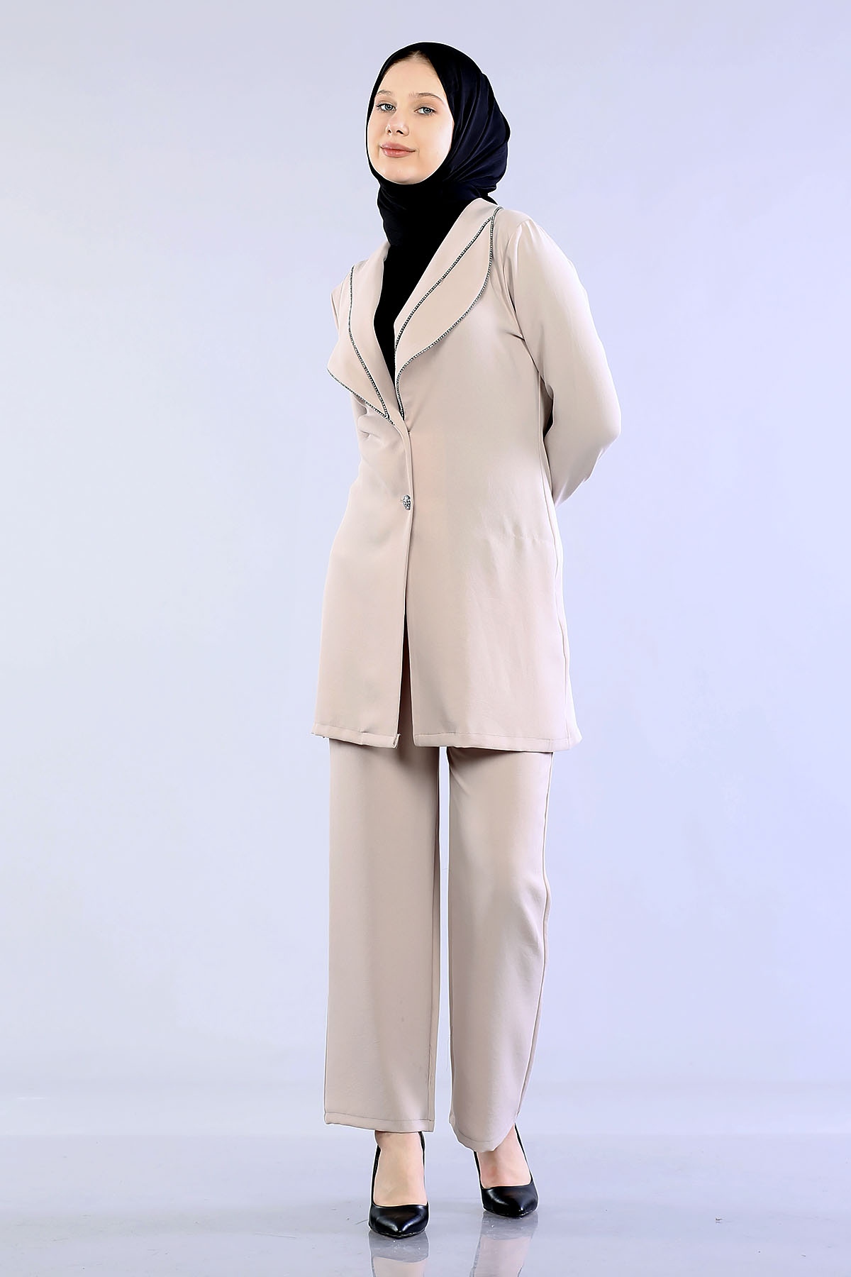 7621 Takim 38-46 Yaprak - Tas - 1