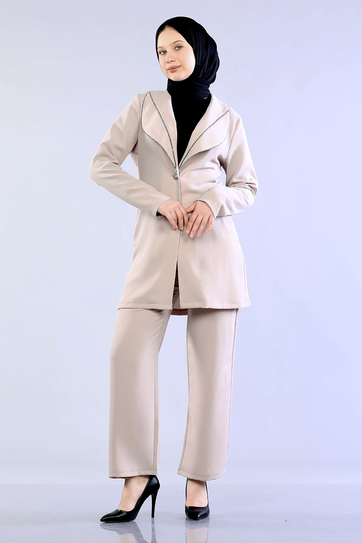 7621 Takim 38-46 Yaprak - Tas - 2