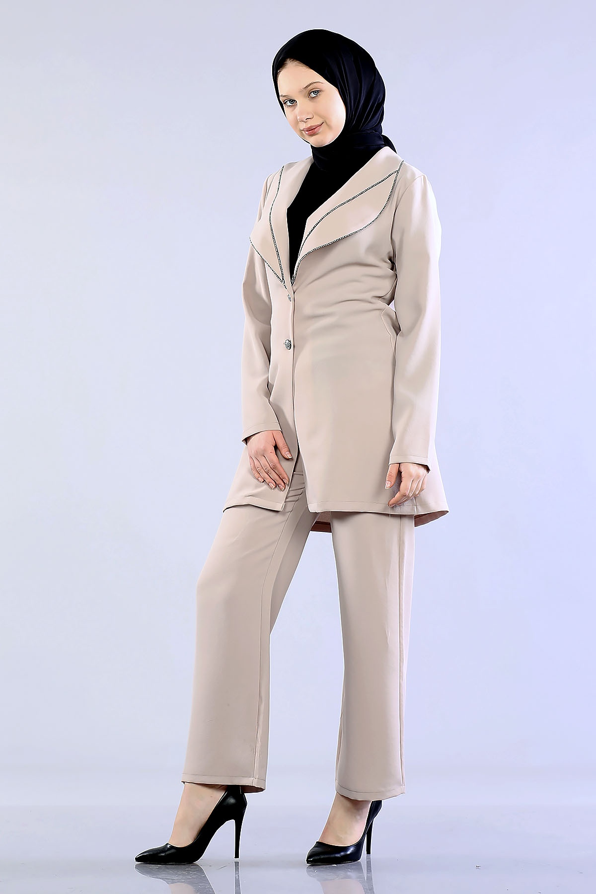 7621 Takim 38-46 Yaprak - Tas - 3