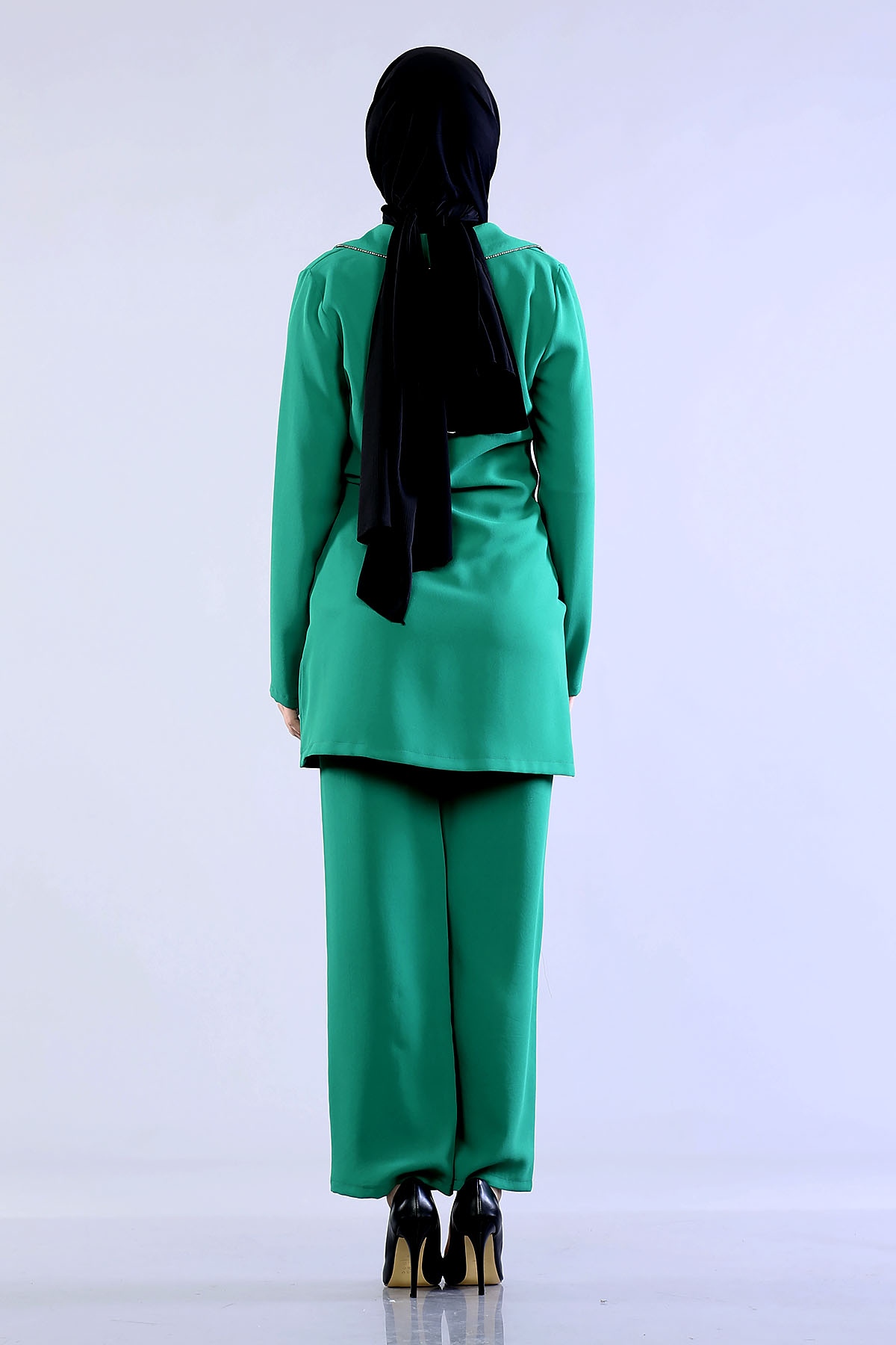 7621 Takim 38-46 Yaprak - Zumrut - 6