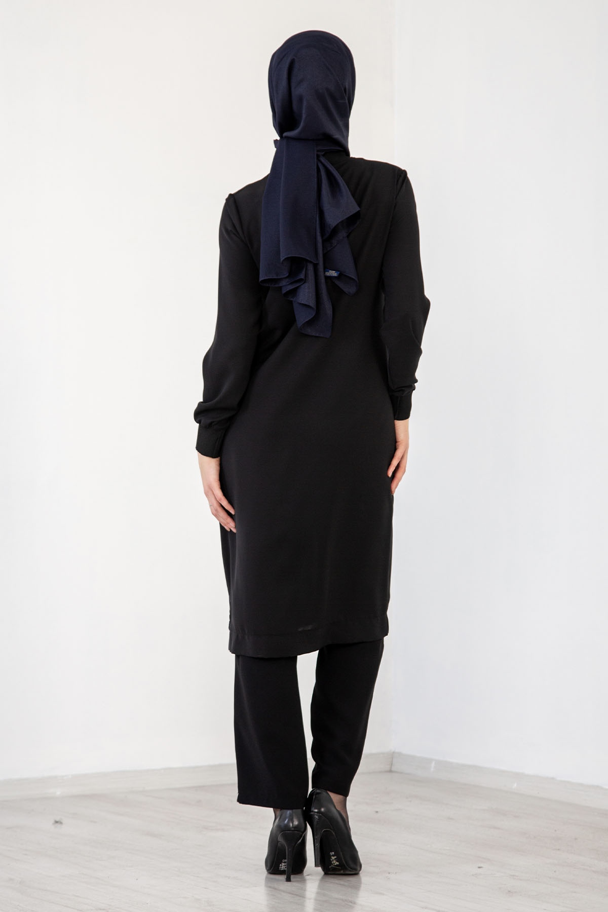 7634 Tunik 40-48 Frmr - Siyah - 5