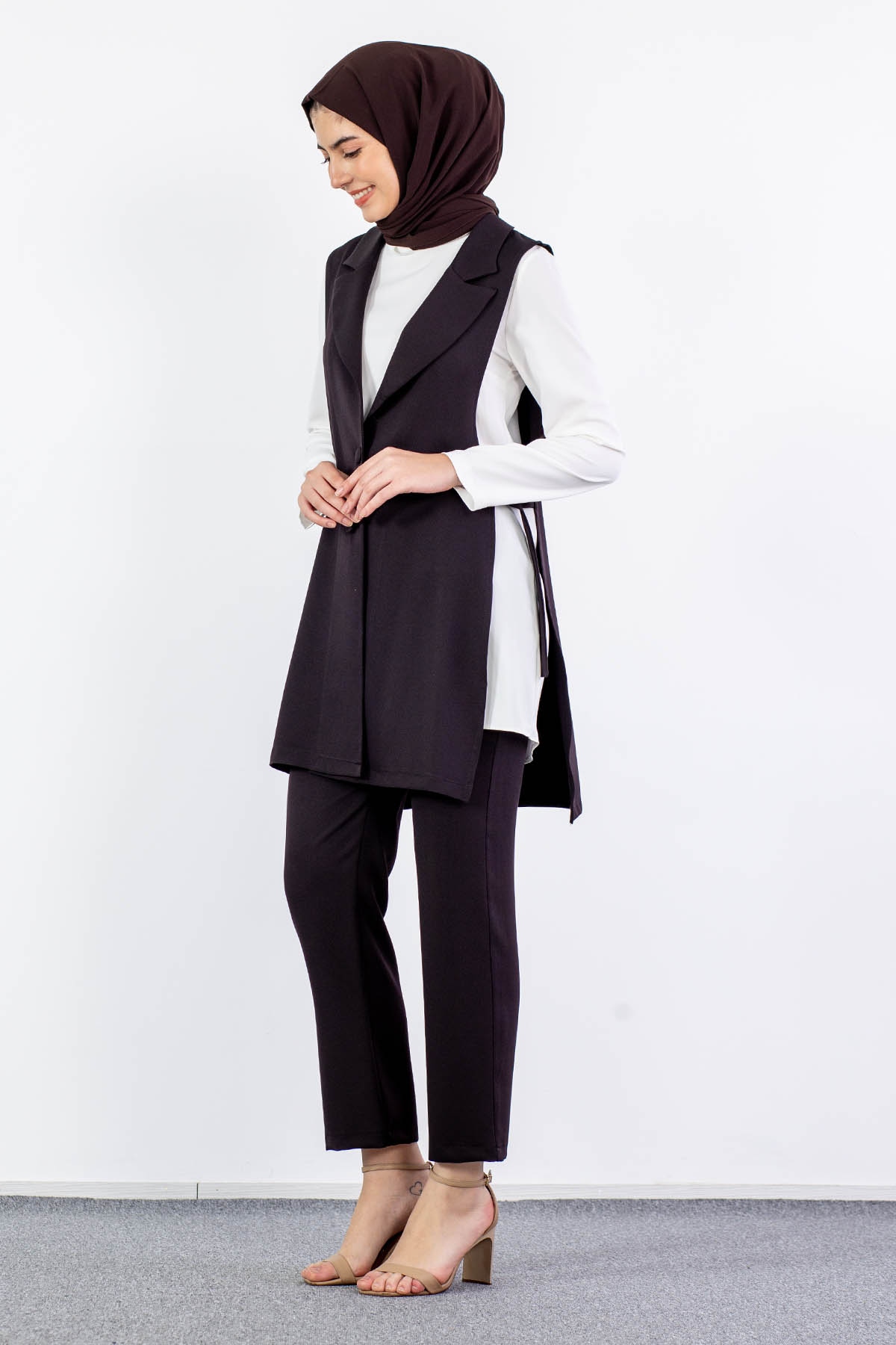 7639 3lü Takim 38-46 - Siyah - - 2