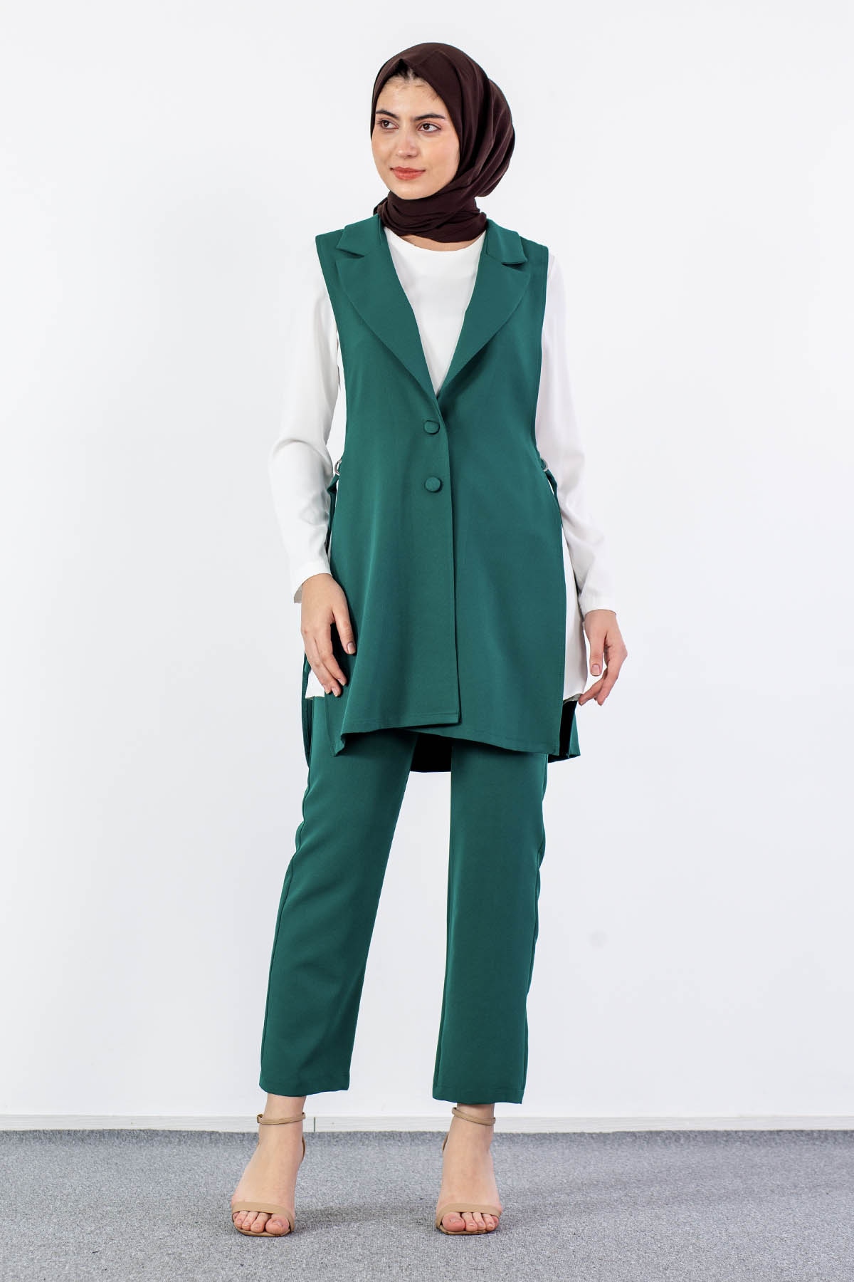 7639 3lü Takim 38-46 - Zumrut - - 1