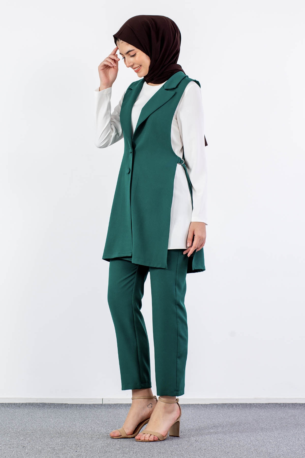 7639 3lü Takim 38-46 - Zumrut - - 2