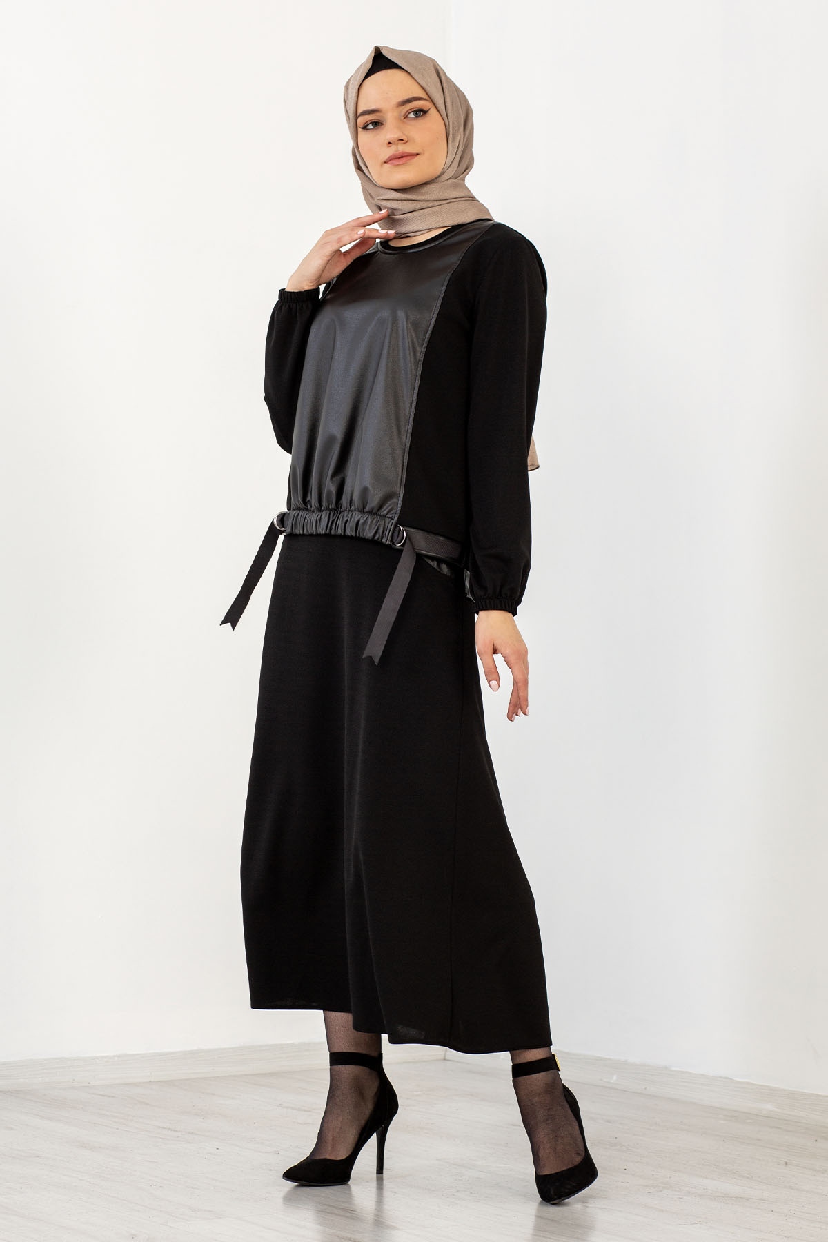 7649 E. Takim 38-46 Deri - Siyah - 3