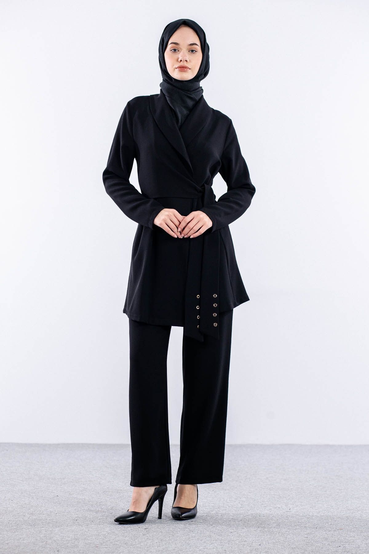 7656 Takim 38-46 - Siyah - 1