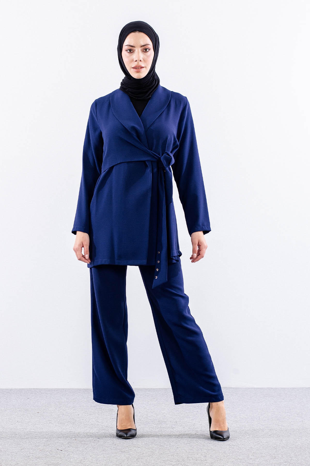 7656 Takim 40-48 Bagcikli Kuzgozu Detay - Sax - 1