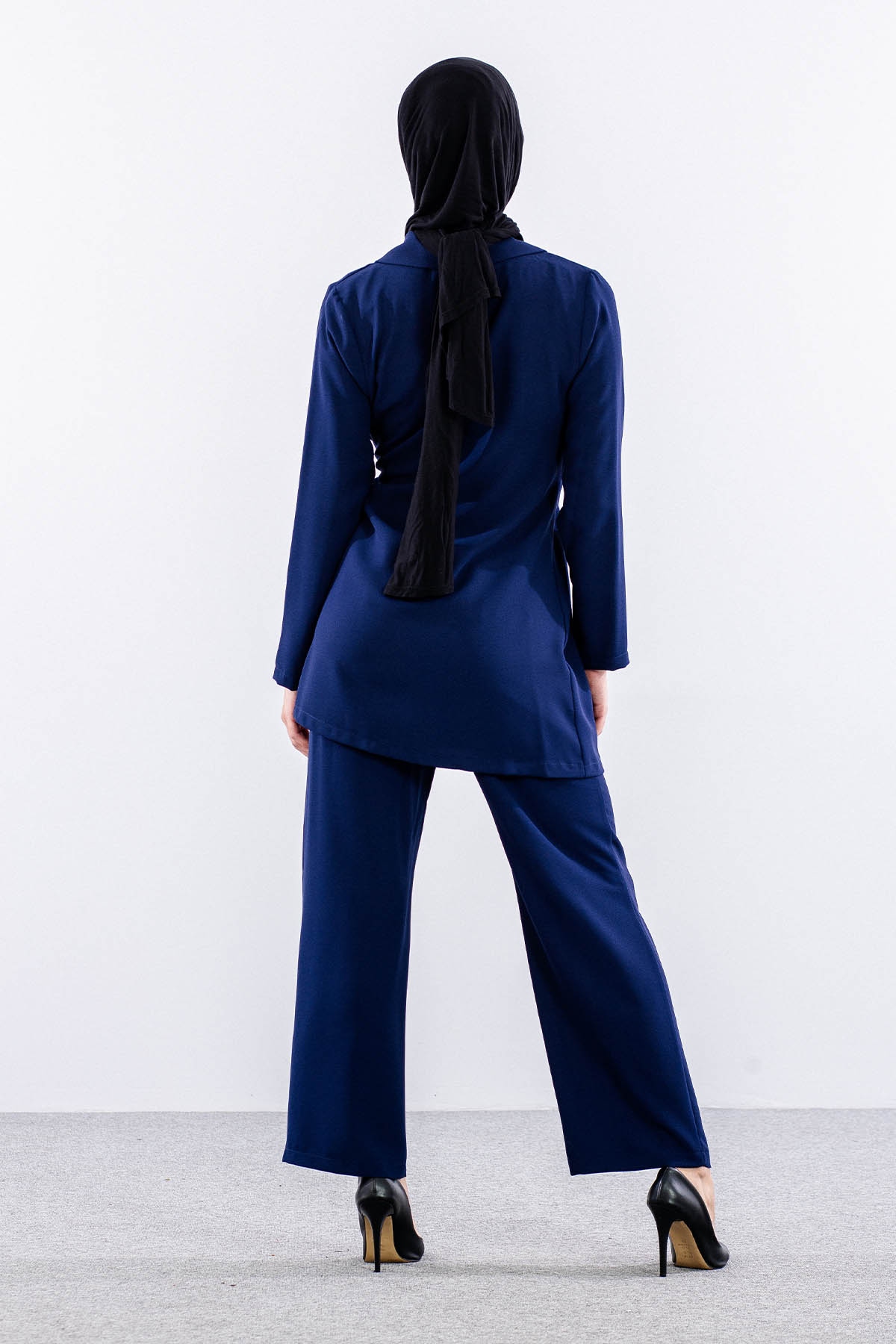 7656 Takim 40-48 Bagcikli Kuzgozu Detay - Sax - 6