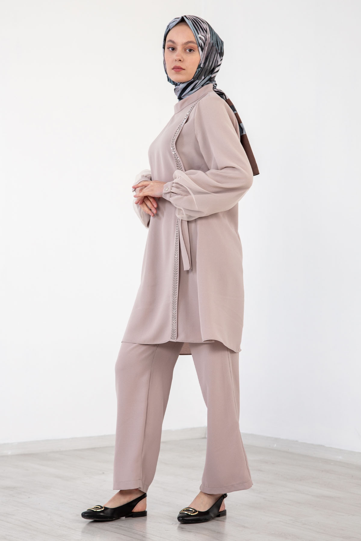 7658 Takim 40-48 Tül - Tas - 1