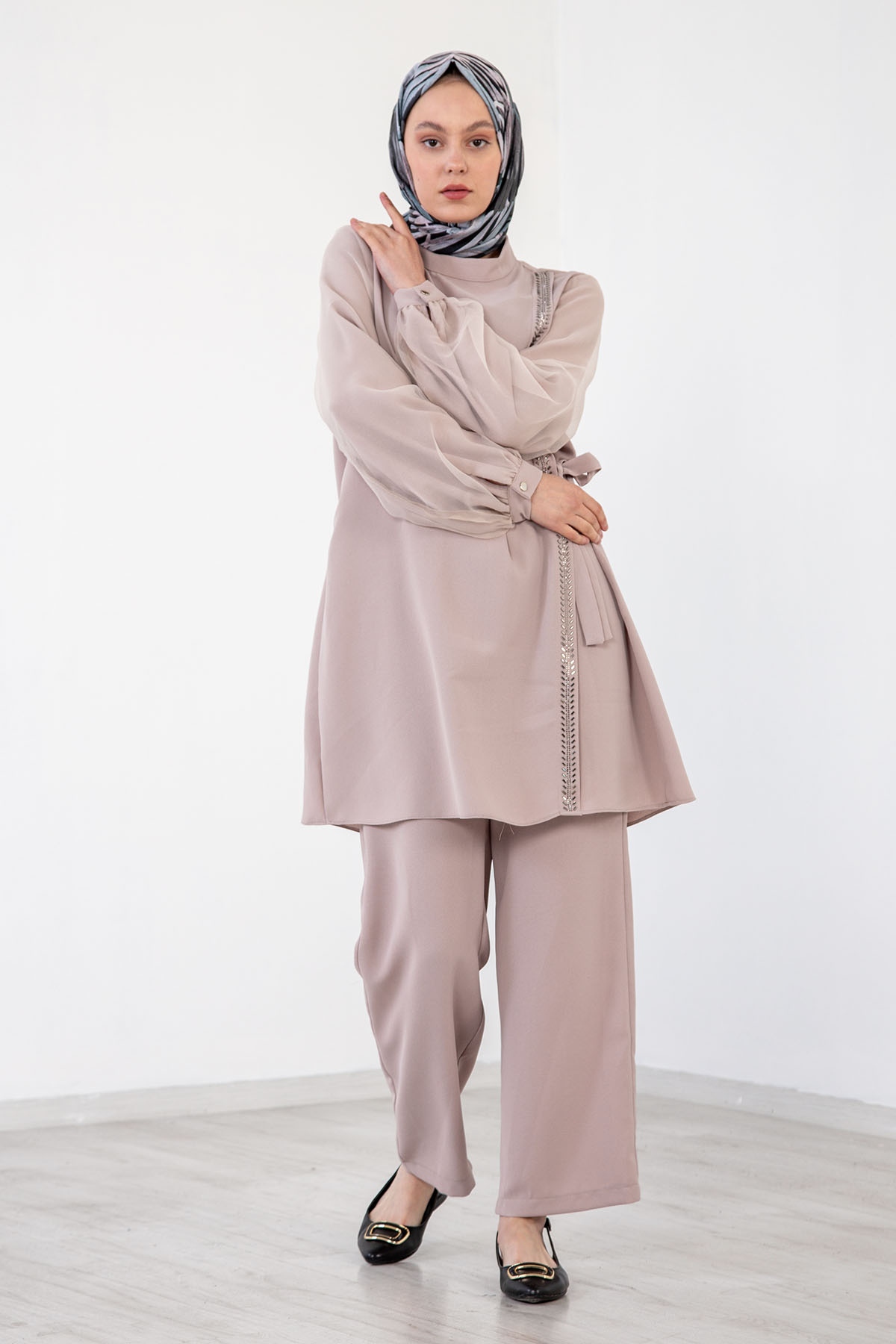 7658 Takim 40-48 Tül - Tas - 2