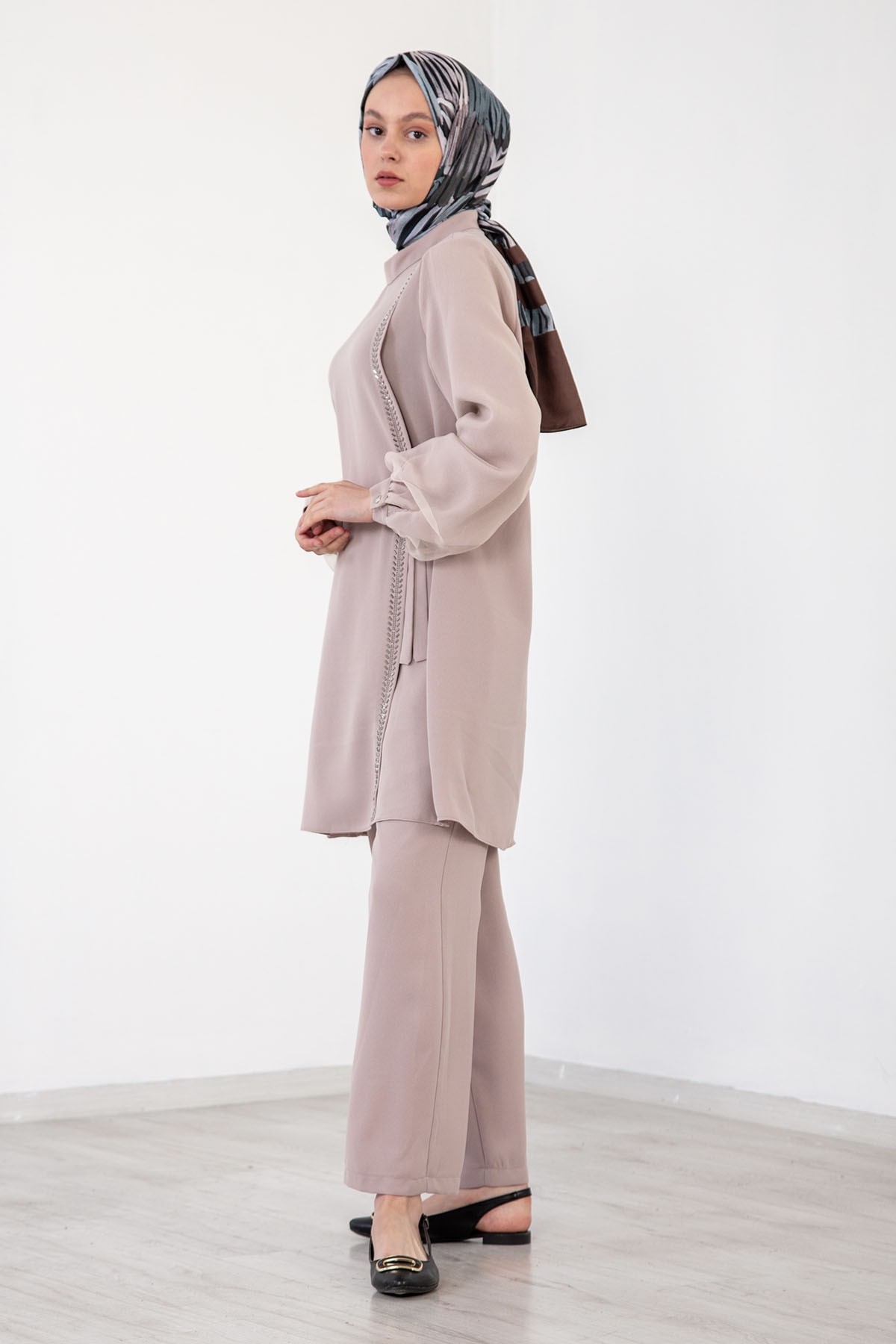 7658 Takim 40-48 Tül - Tas - 4