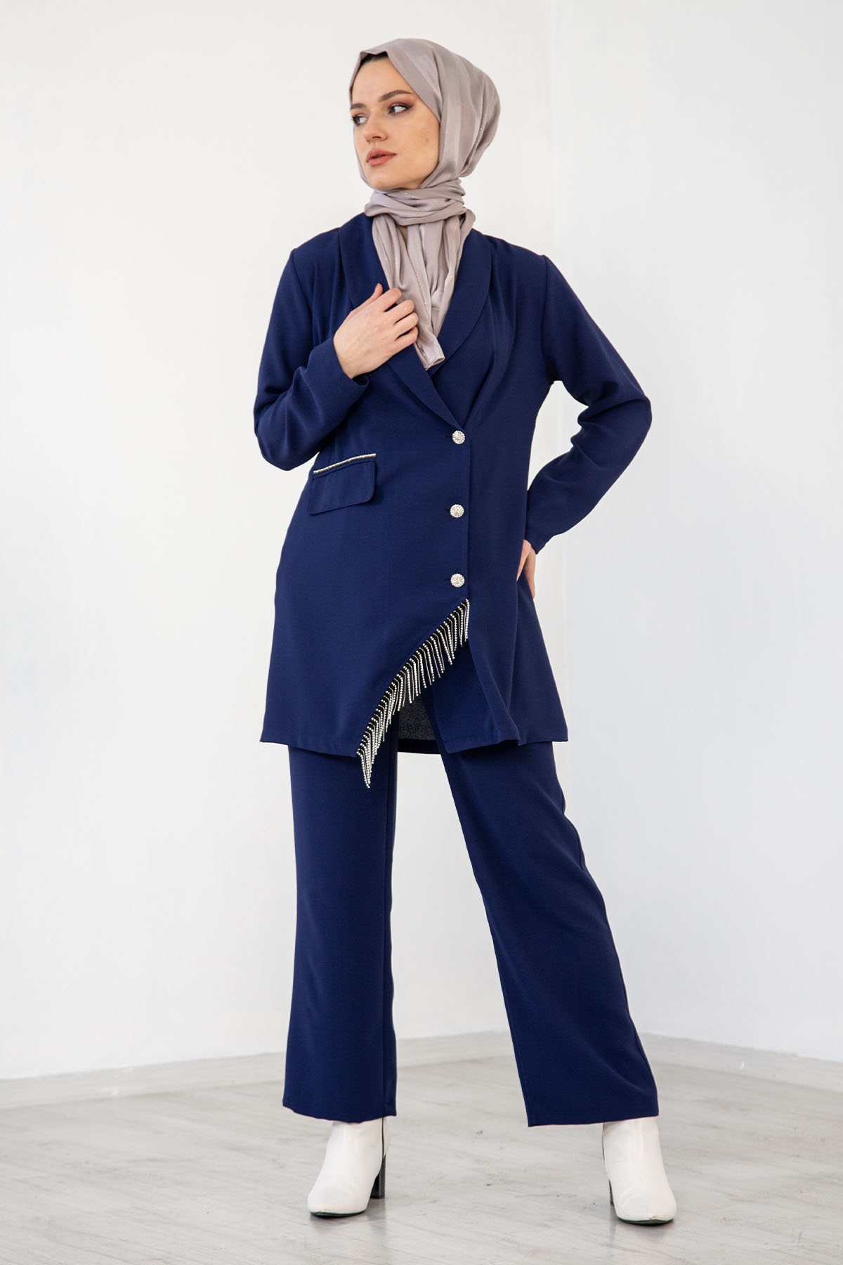 7659 Takim 40-48 - Lacivert - 2