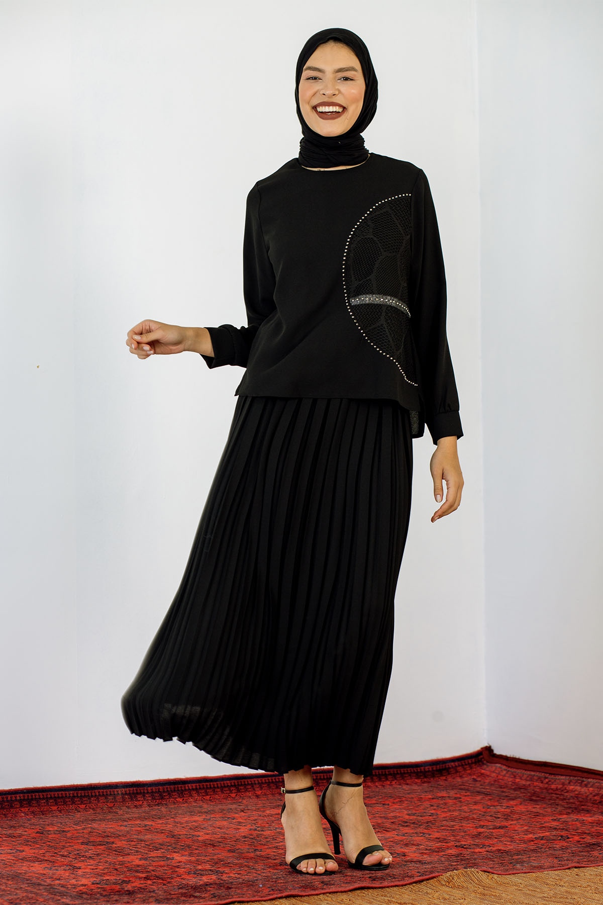 7663 E.takim 40-48 - Siyah - 1