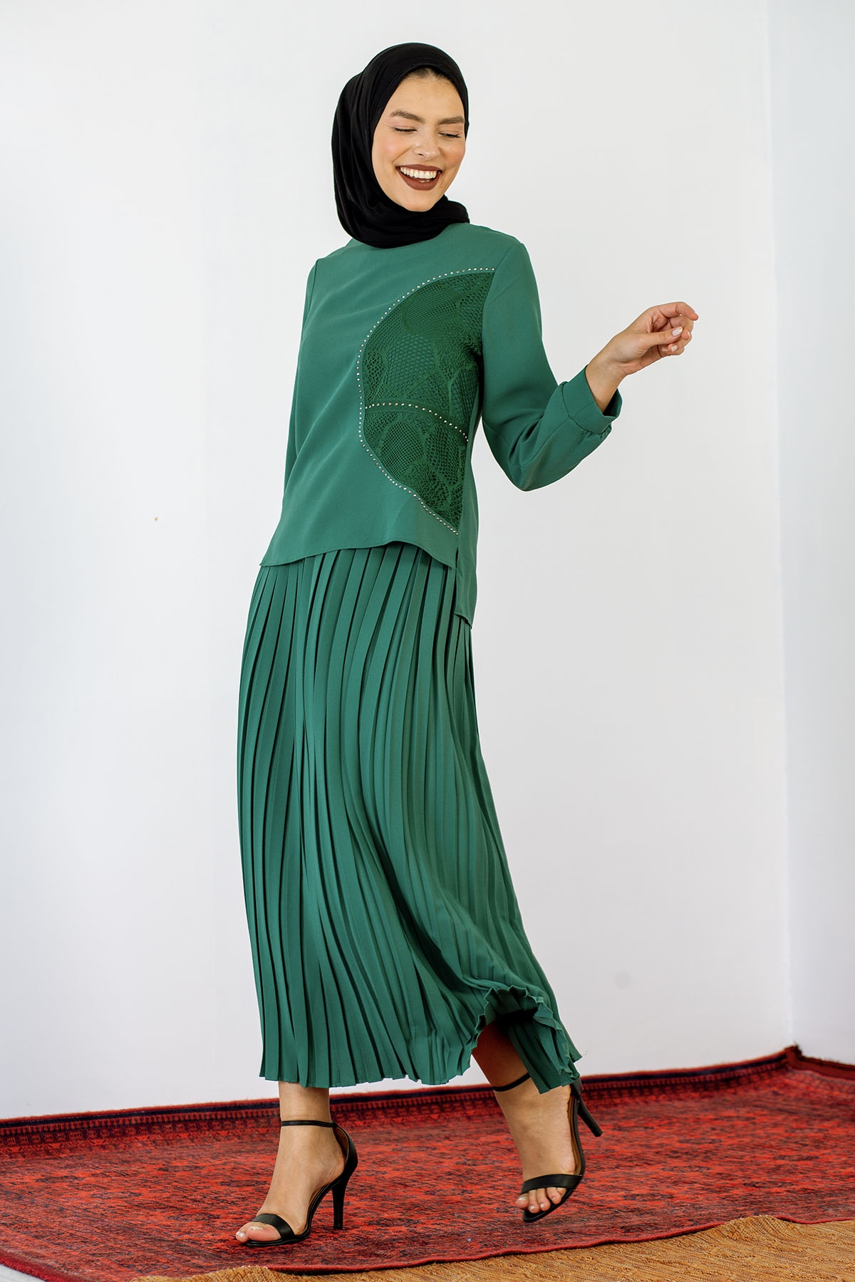 7663 E.takim 40-48 - Yesil - 3