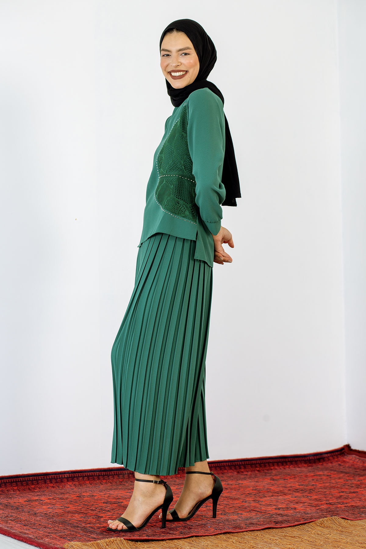 7663 E.takim 40-48 - Yesil - 4