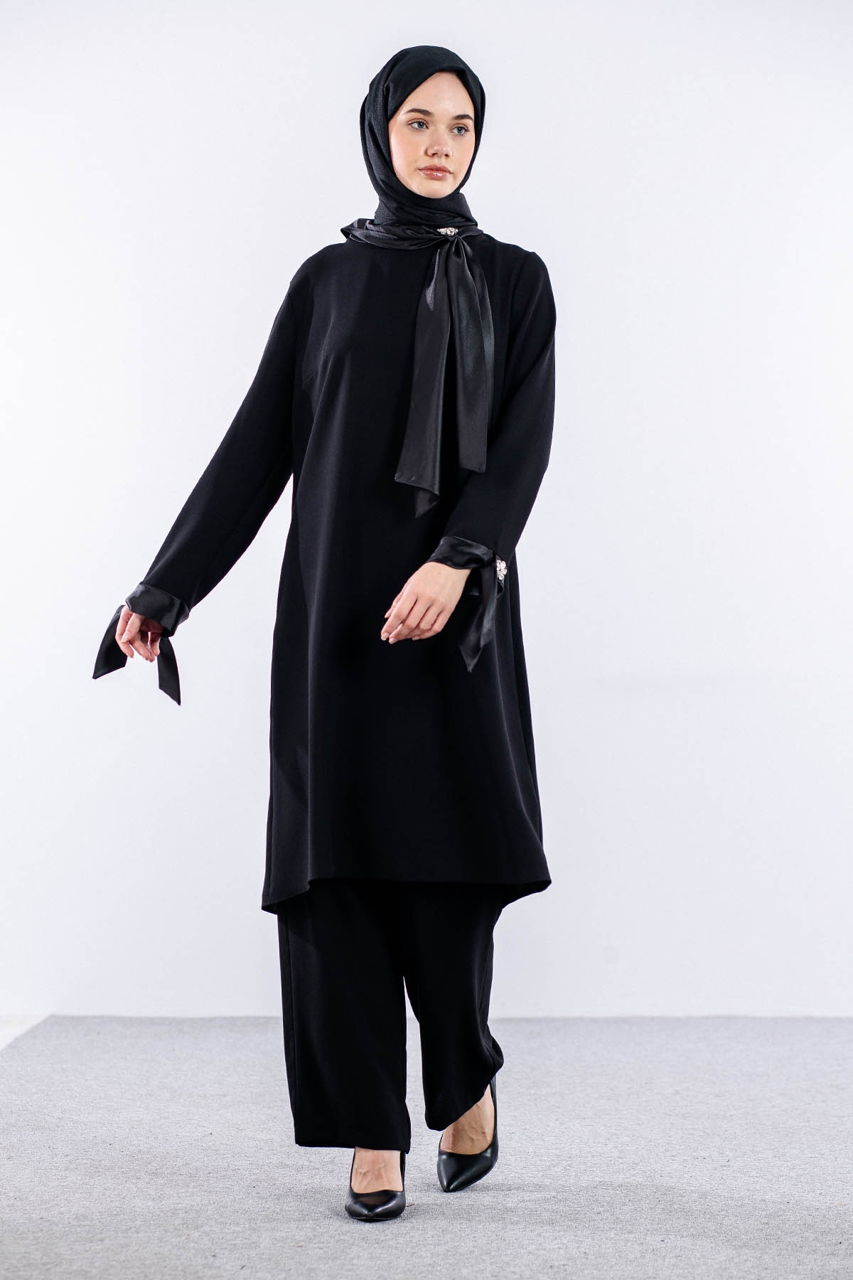 7667 Takim 42-50 - Siyah - 2