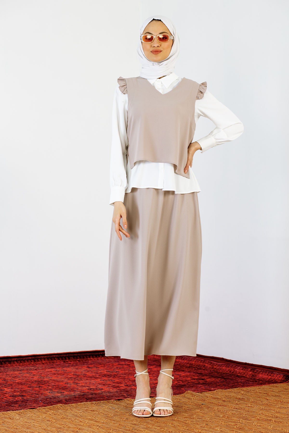 7669 3lü Yakim 38-46 - Bej - 2