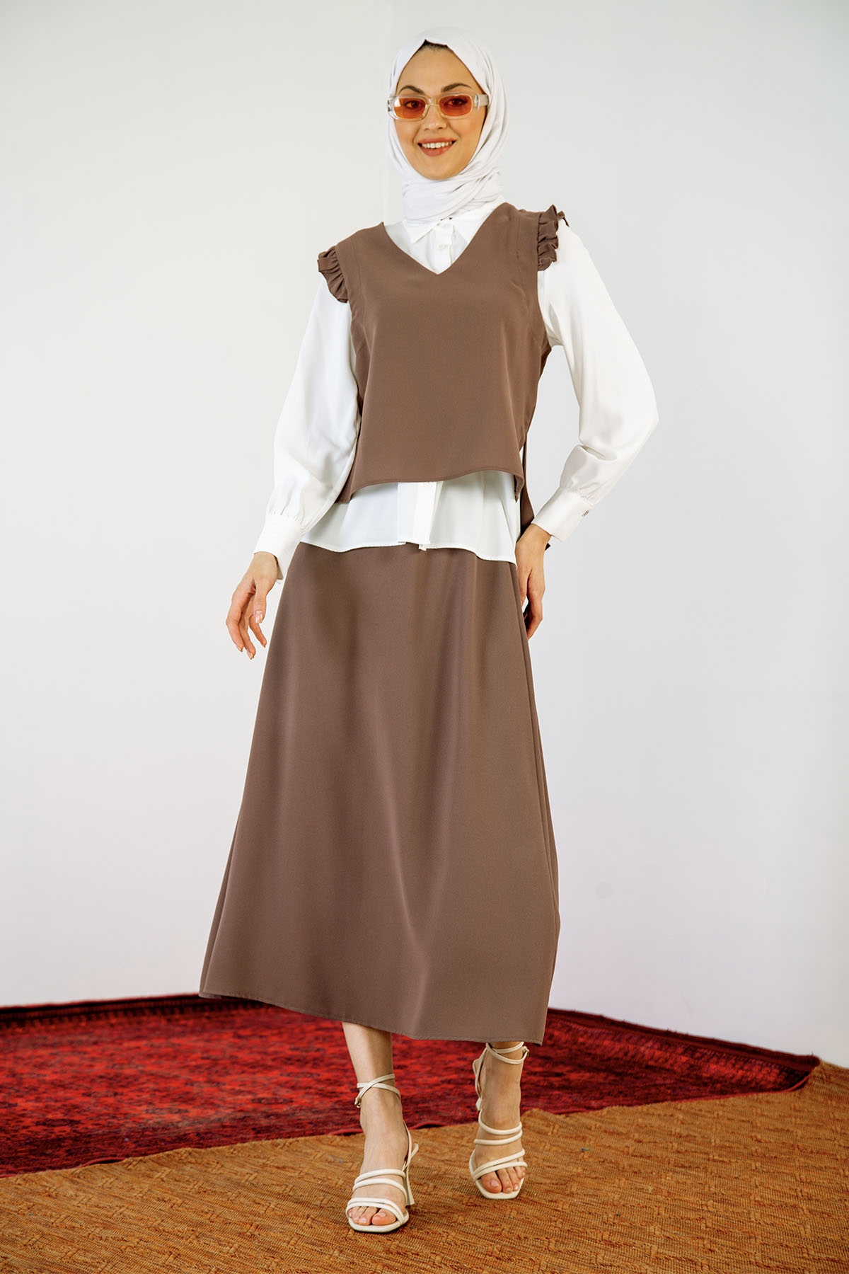 7669 3lü Yakim 38-46 - Kahve - 1