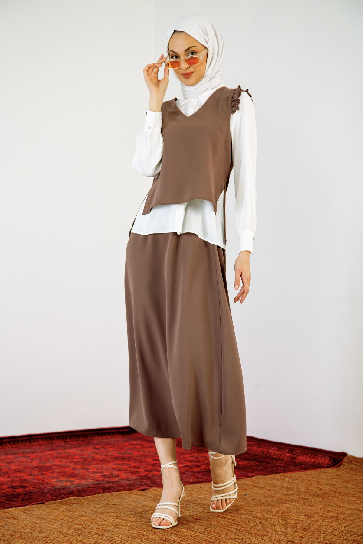 7669 3lü Yakim 38-46 - Kahve - 2