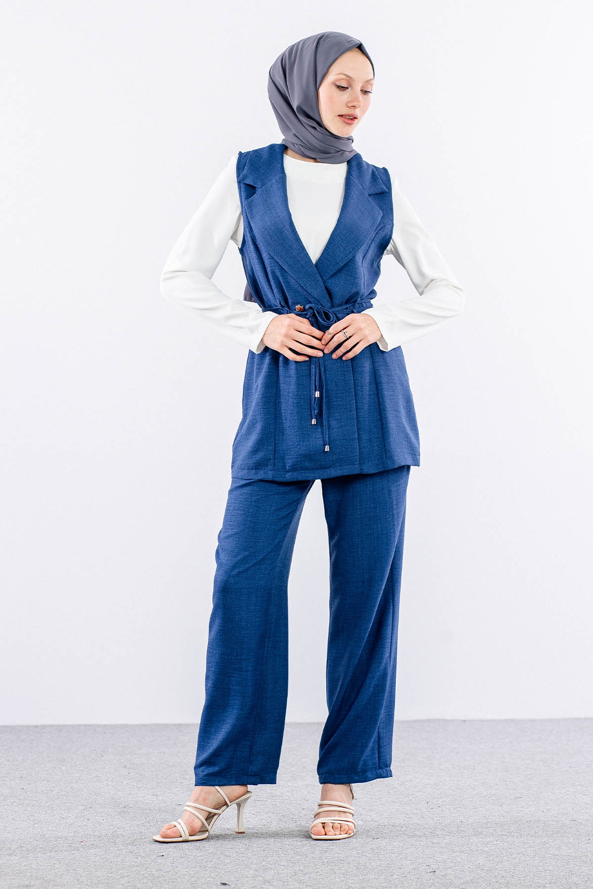 7672 Takim 38-46 - Indigo - 1