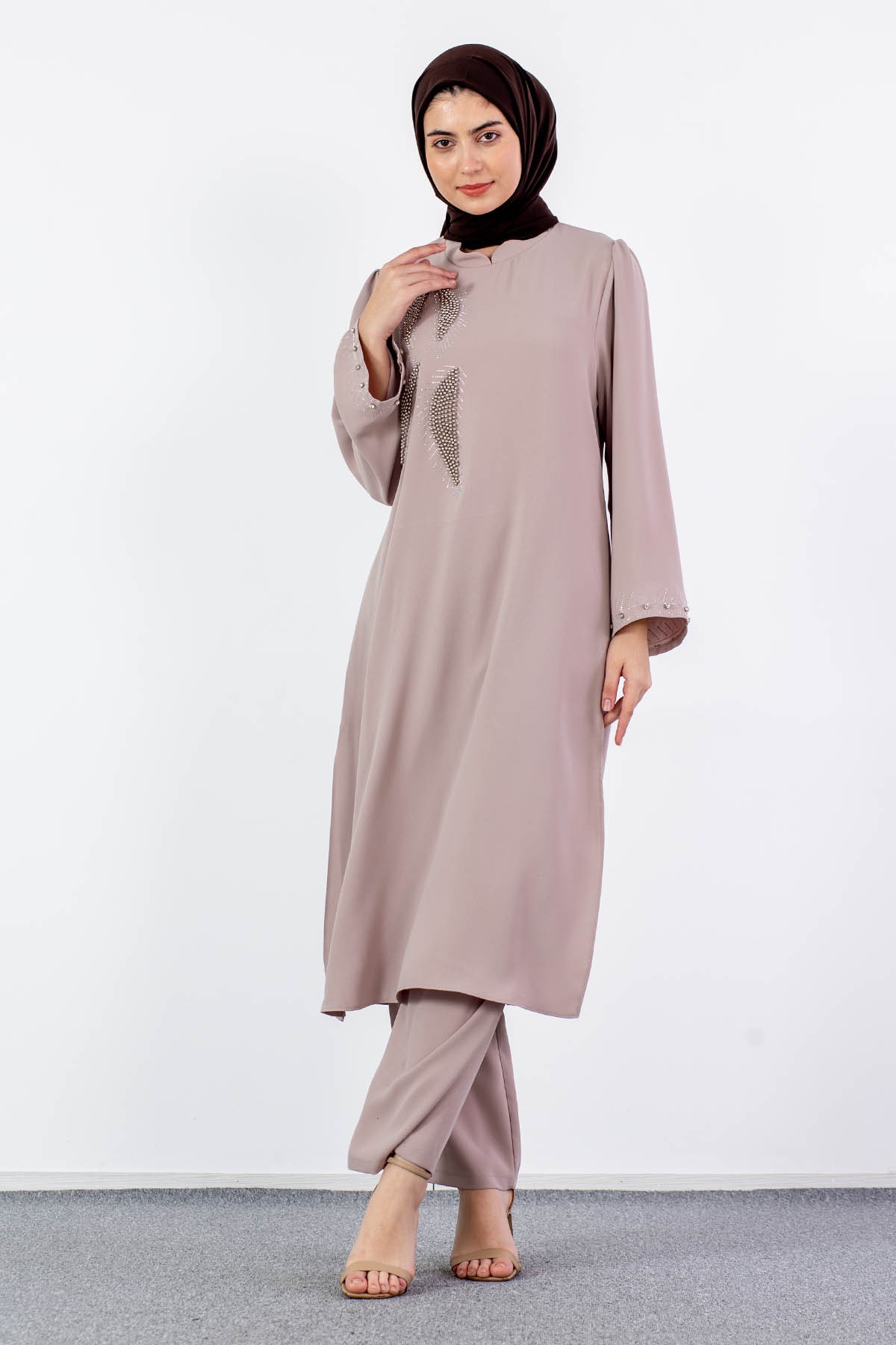 7683 Takim 42-50 Yaprak - Tas - 1