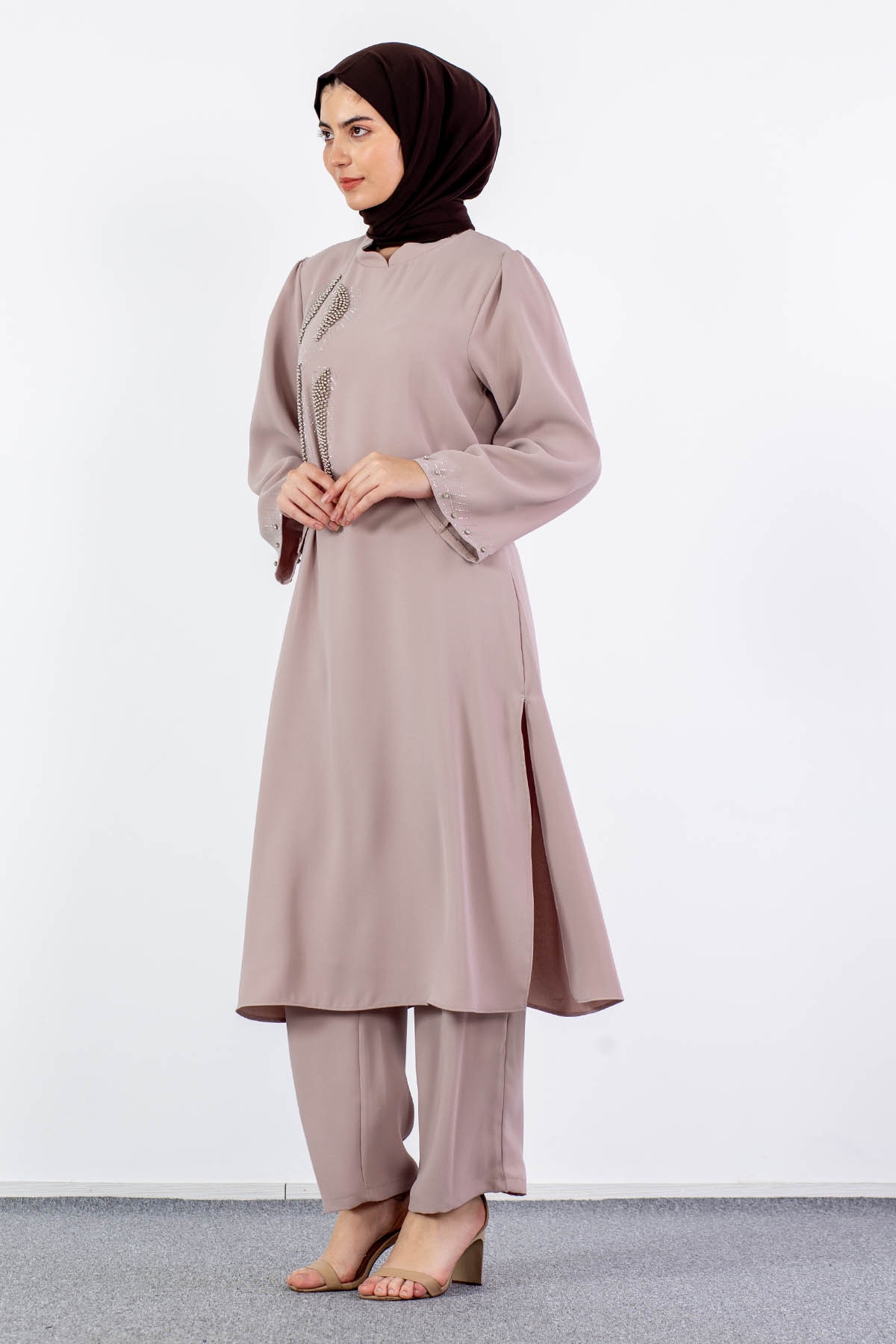 7683 Takim 42-50 Yaprak - Tas - 2