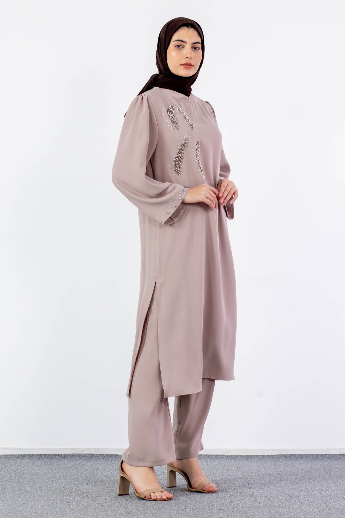 7683 Takim 42-50 Yaprak - Tas - 3