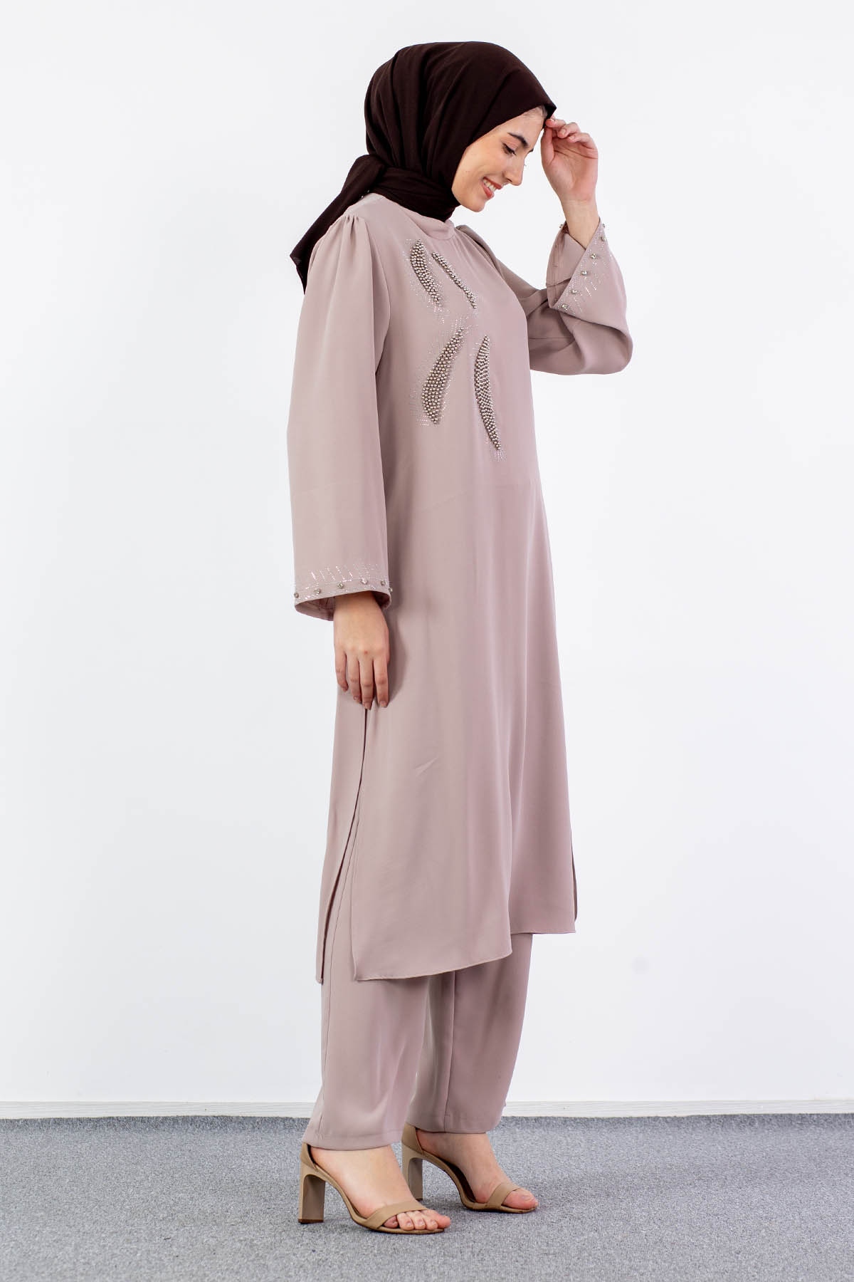 7683 Takim 42-50 Yaprak - Tas - 4