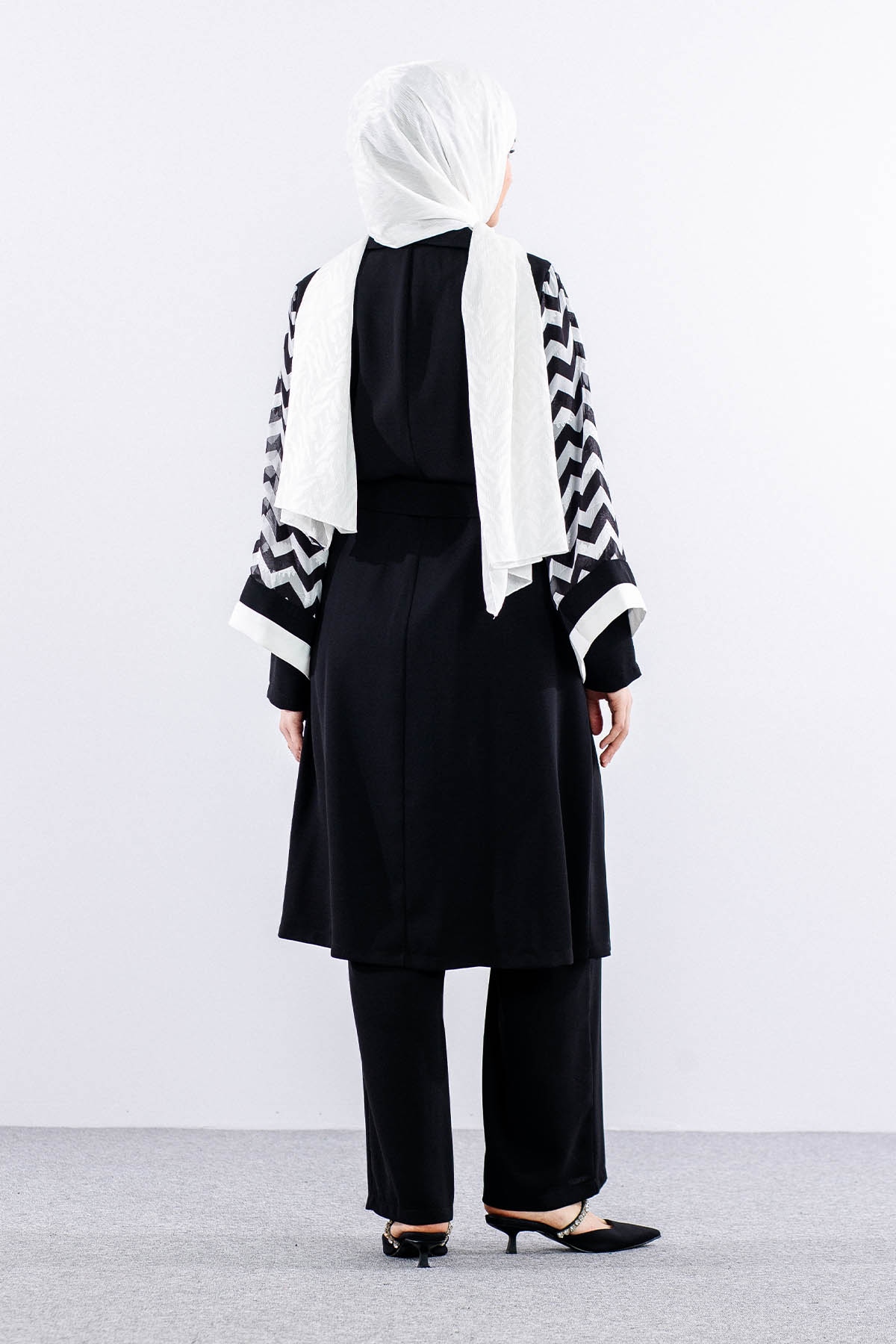 7685 şik Takim 42-50 - Siyah - 5