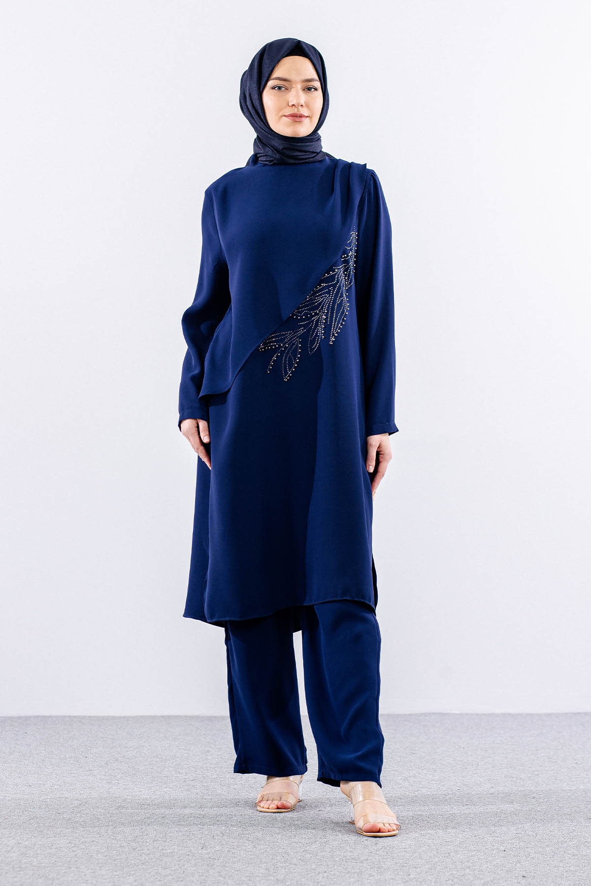 7689 şik Takim 42-50 İnci - Sax - 1