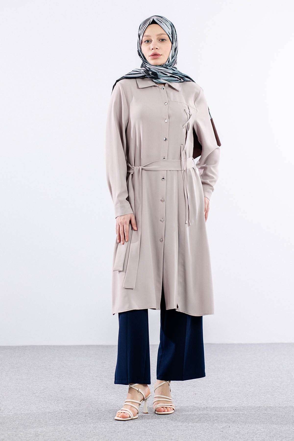 7693 Tunik 40-48 Kusgozu - Tas - 2