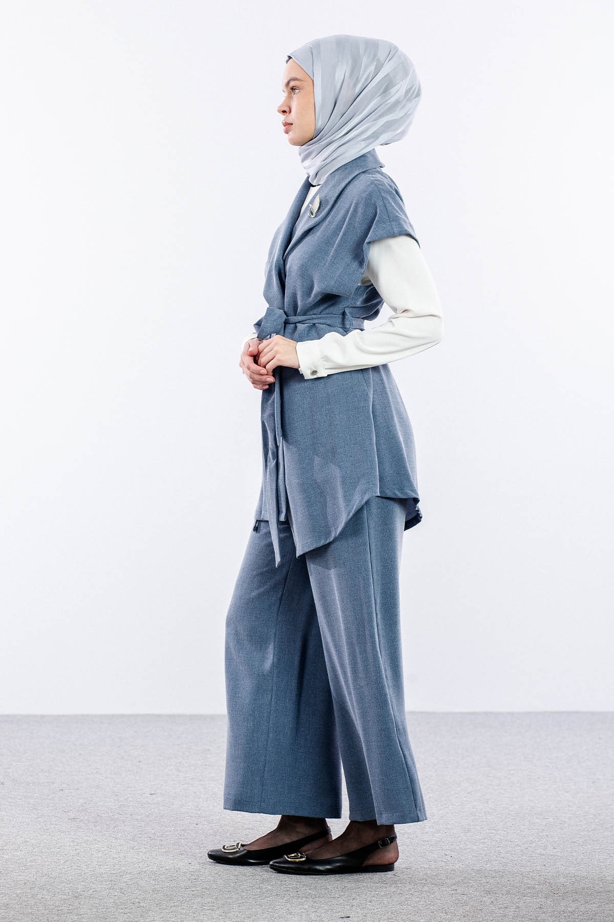 7694 3lü Takim 38-46 - Mavi - 4