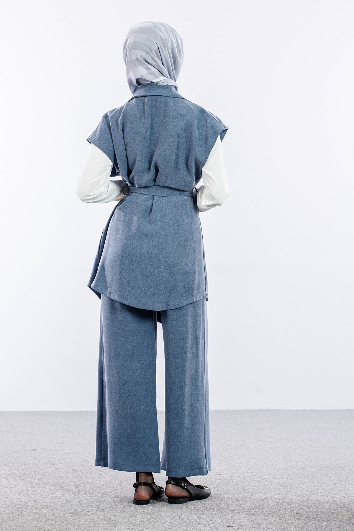 7694 3lü Takim 38-46 - Mavi - 5