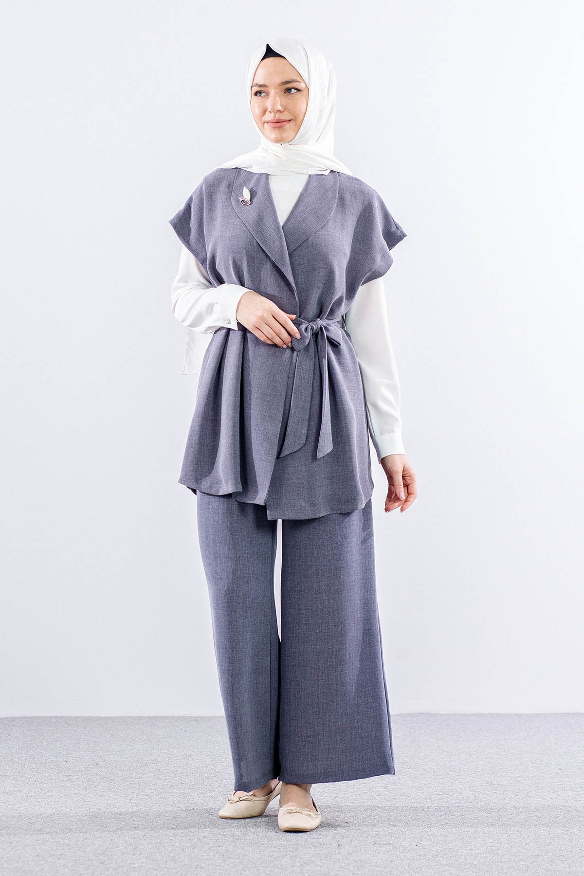 7694 3lü Takim 40-48 - Mavi - 1