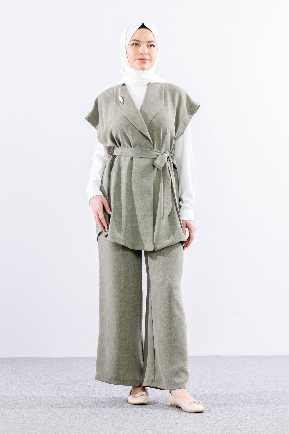 7694 3lü Takim 40-48 - Yesil - 1