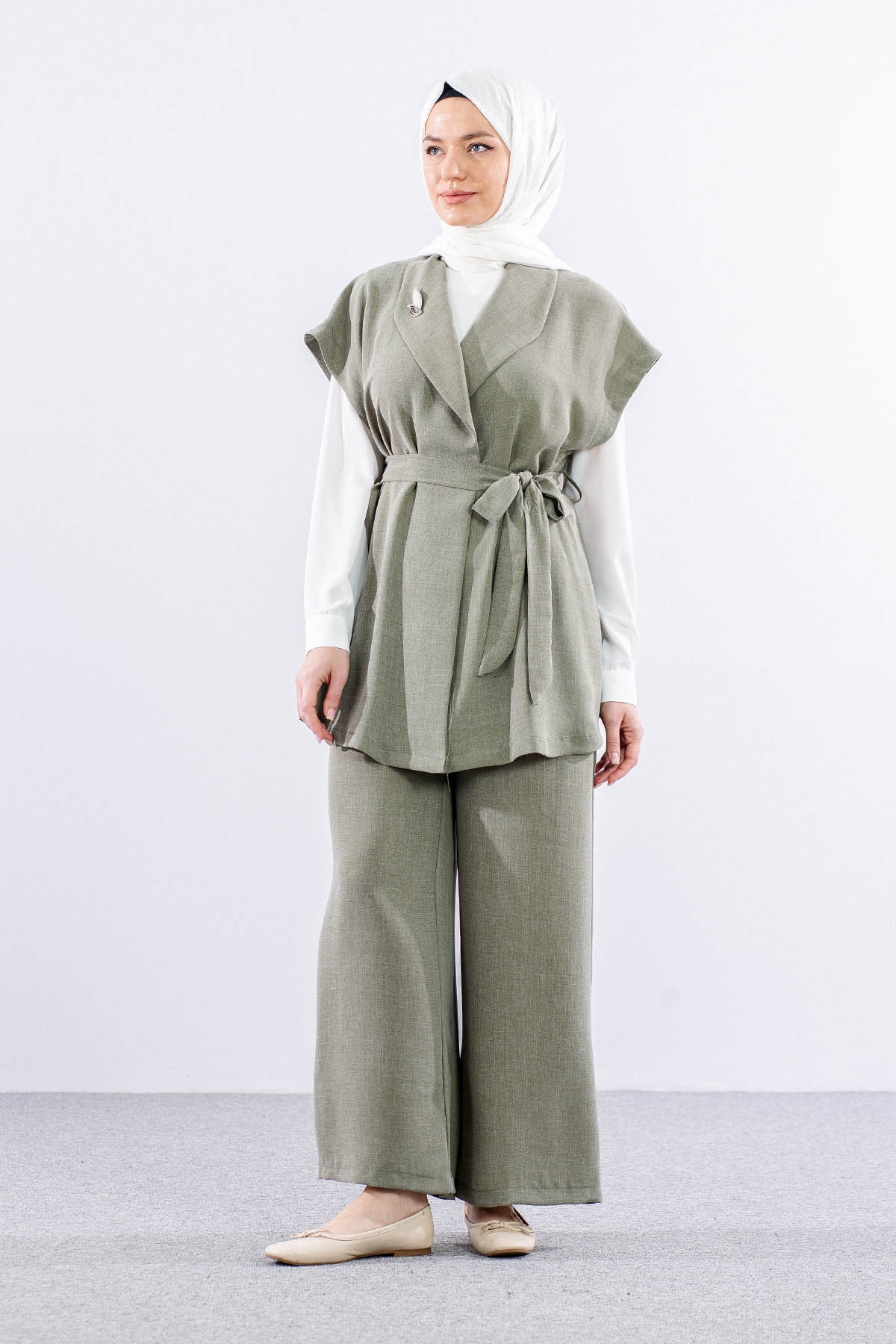 7694 3lü Takim 40-48 - Yesil - 2