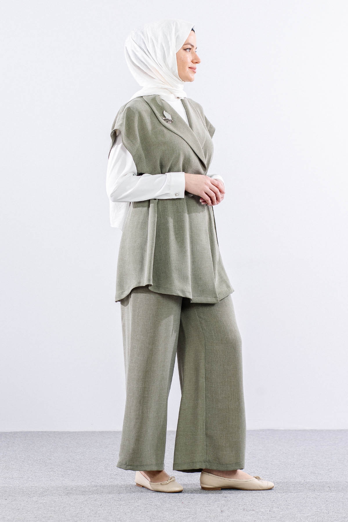 7694 3lü Takim 40-48 - Yesil - 4