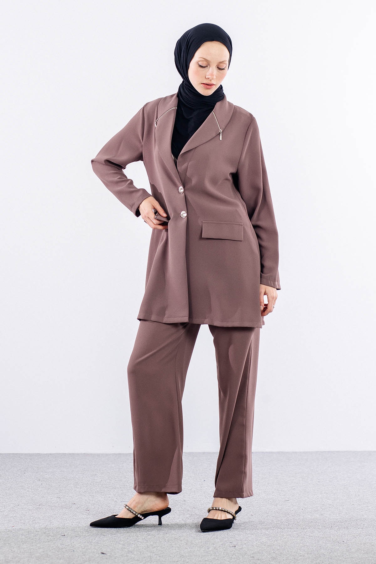 7697 Takim 40-48 - Kahve - 3