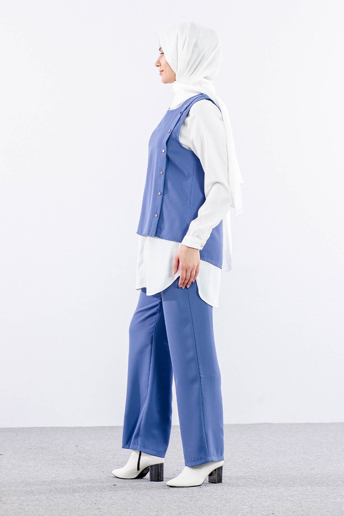 7698 3lü Yelek Takim 38-46 - Bebe_mavi - 3