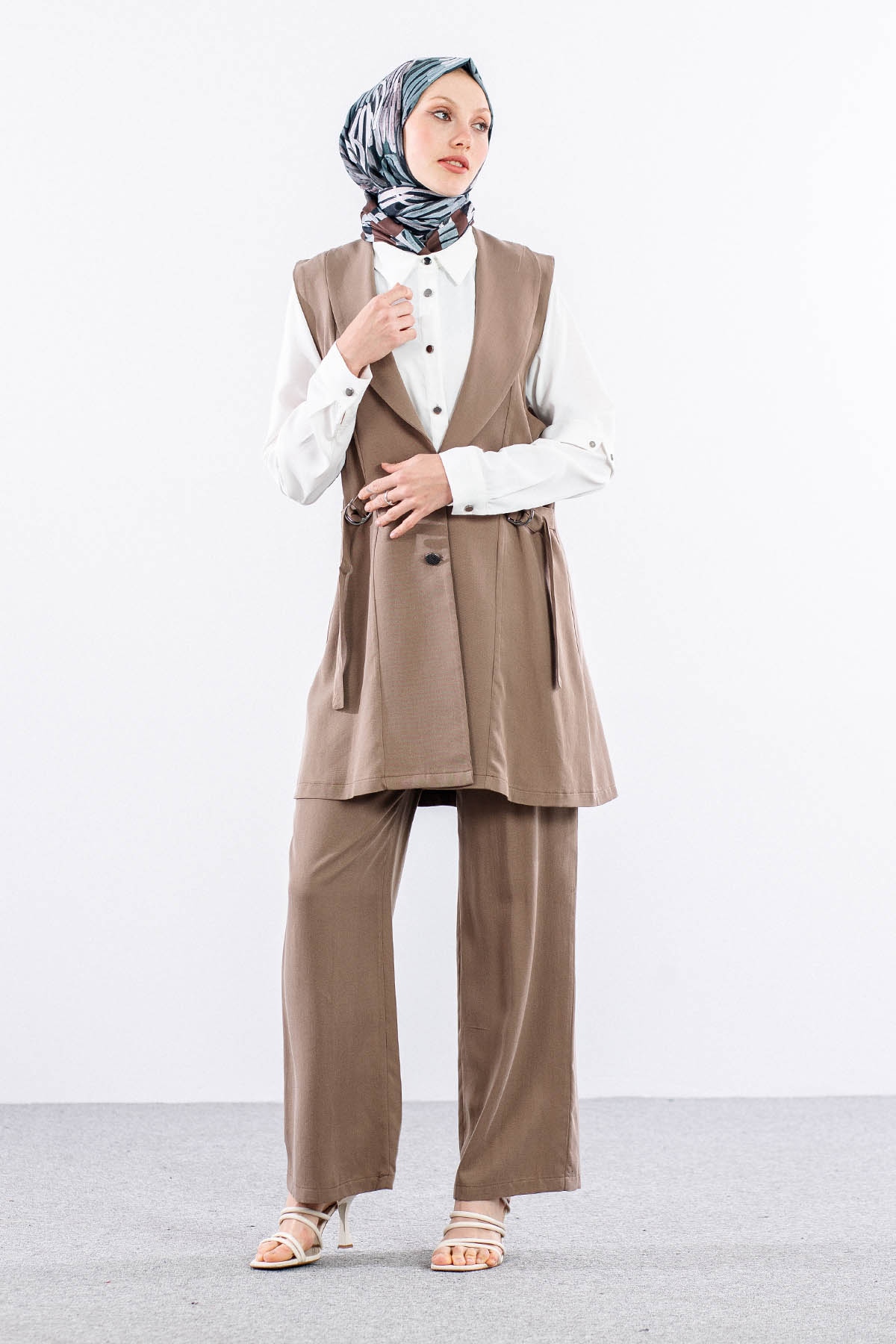 7702 3lü Takim 40-48 - Kahve - 1