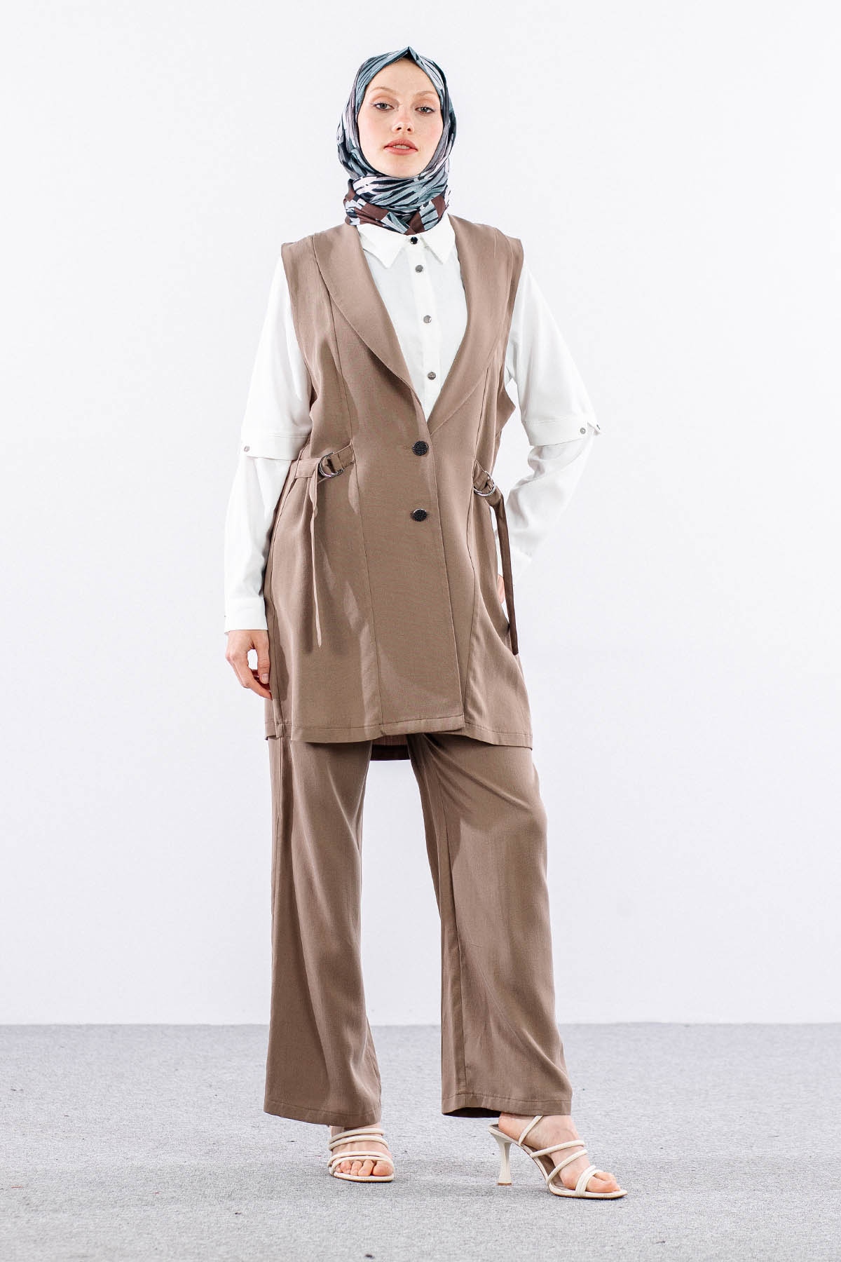 7702 3lü Takim 40-48 - Kahve - 3