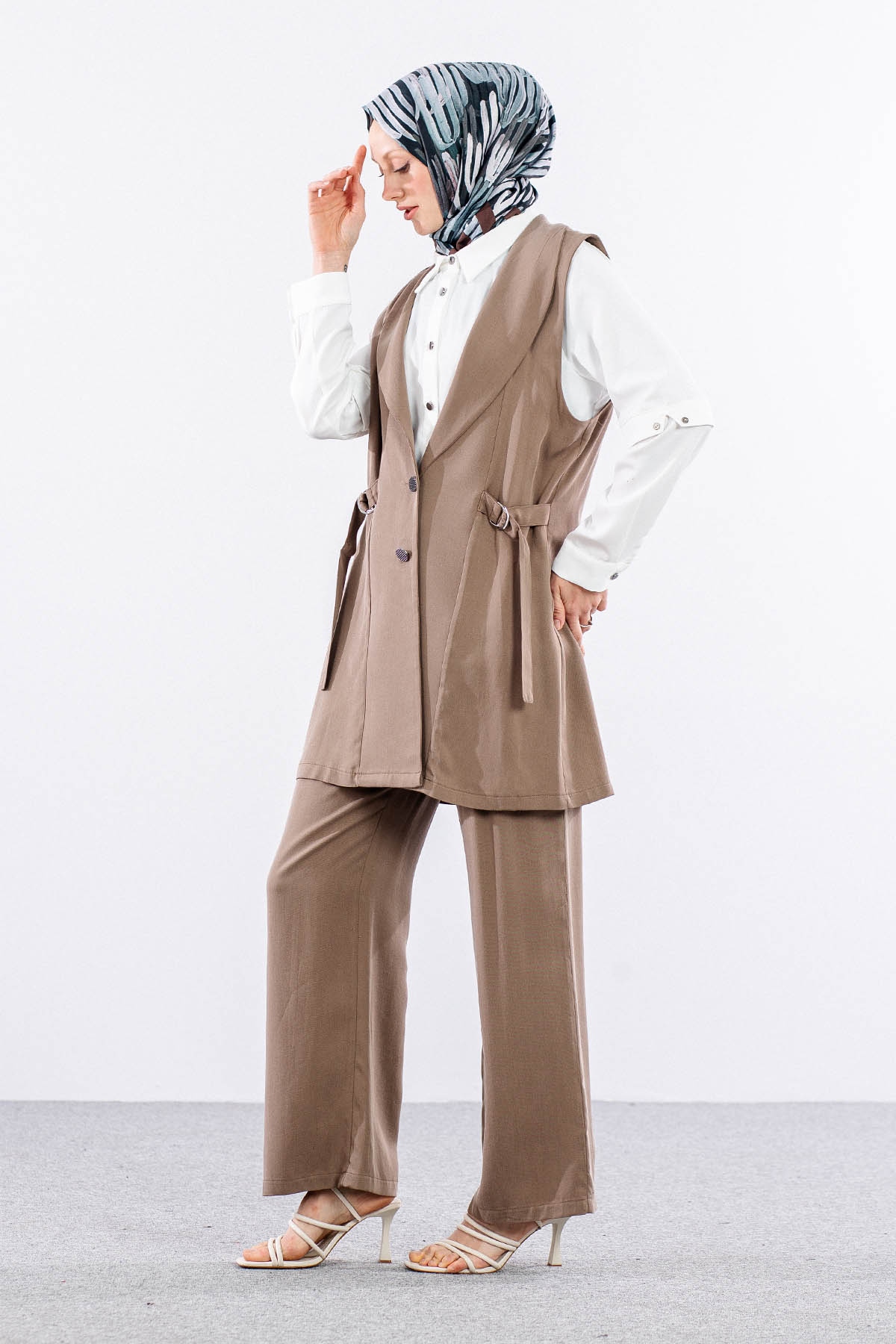 7702 3lü Takim 40-48 - Kahve - 4