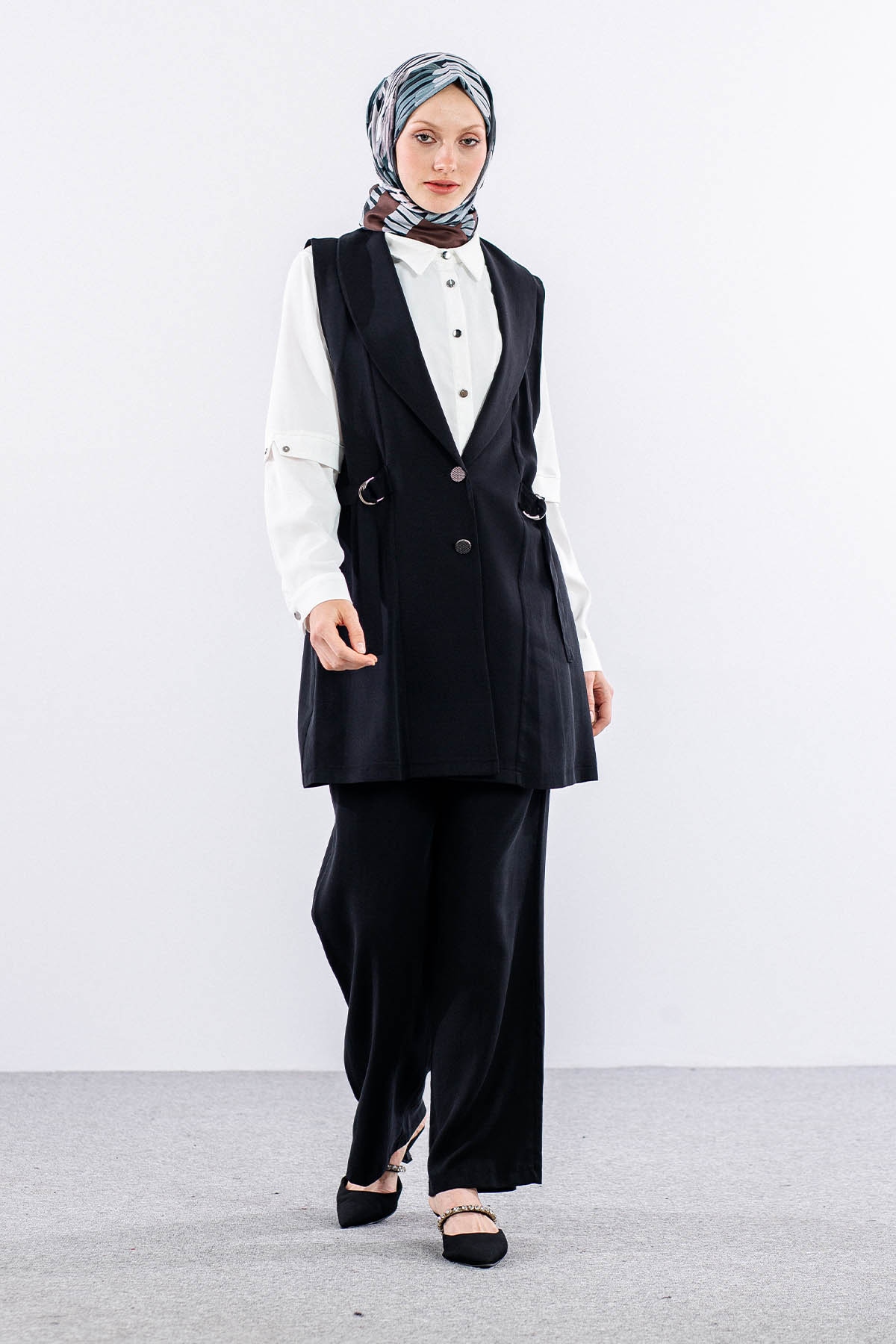 7702 3lü Takim 40-48 - Siyah - 2