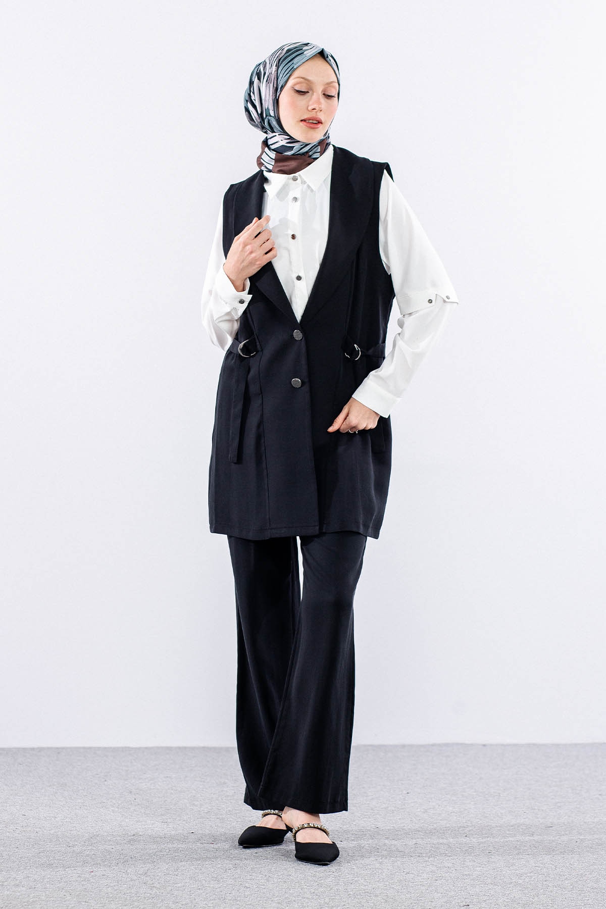 7702 3lü Takim 40-48 - Siyah - 3