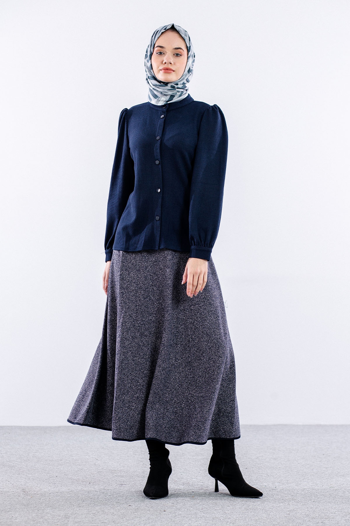 7702 Takim 38-46 - Lacivert - 3