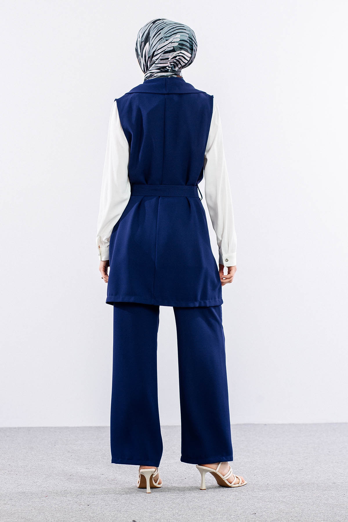 7703 3lü Takim 40-48 - Lacivert - 6